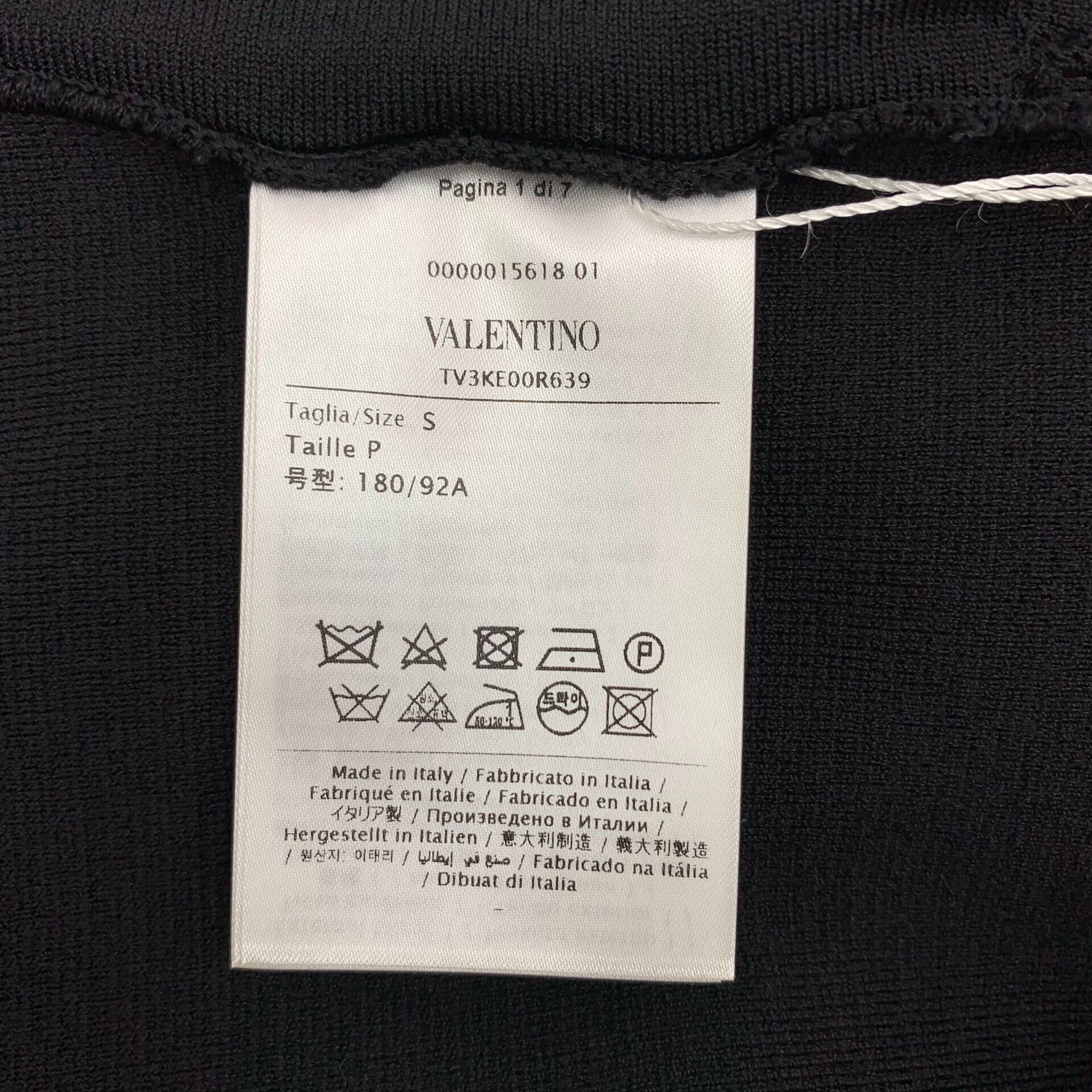 Valentino Valentino VLogo Tape Track Jacket Size S Size US S / EU 44-46 / 1 - 7 Thumbnail