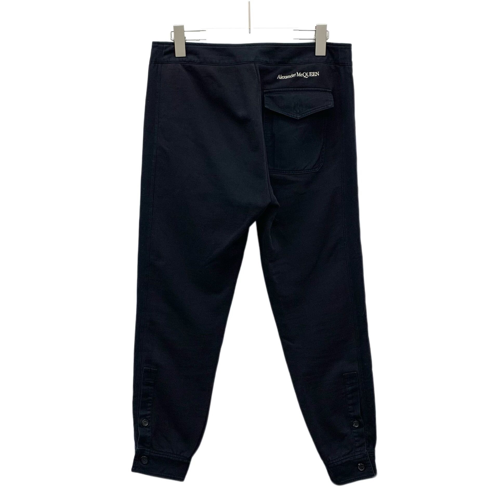 Alexander McQueen Alexander McQueen Logo Embroidered Cotton Joggers S Size US 30 / EU 46 - 3 Thumbnail