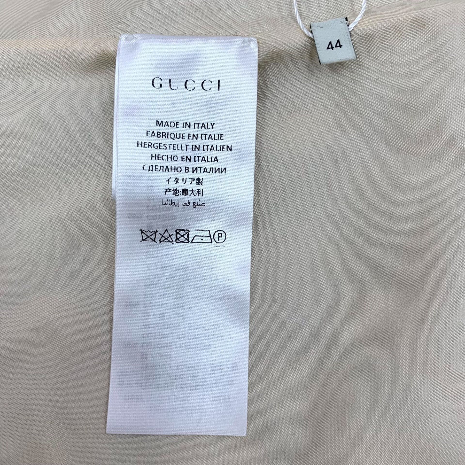 Gucci Gucci Monogram Jacquard Cotton Jacket 44 Size US S / EU 44-46 / 1 - 7 Thumbnail