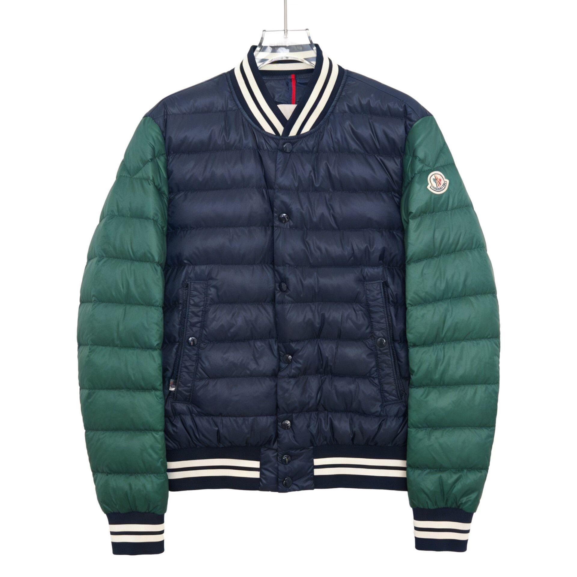Moncler Moncler Enrick Two-Tone Puffer Bomber Jacket 3 Size US L / EU 52-54 / 3 - 2 Thumbnail