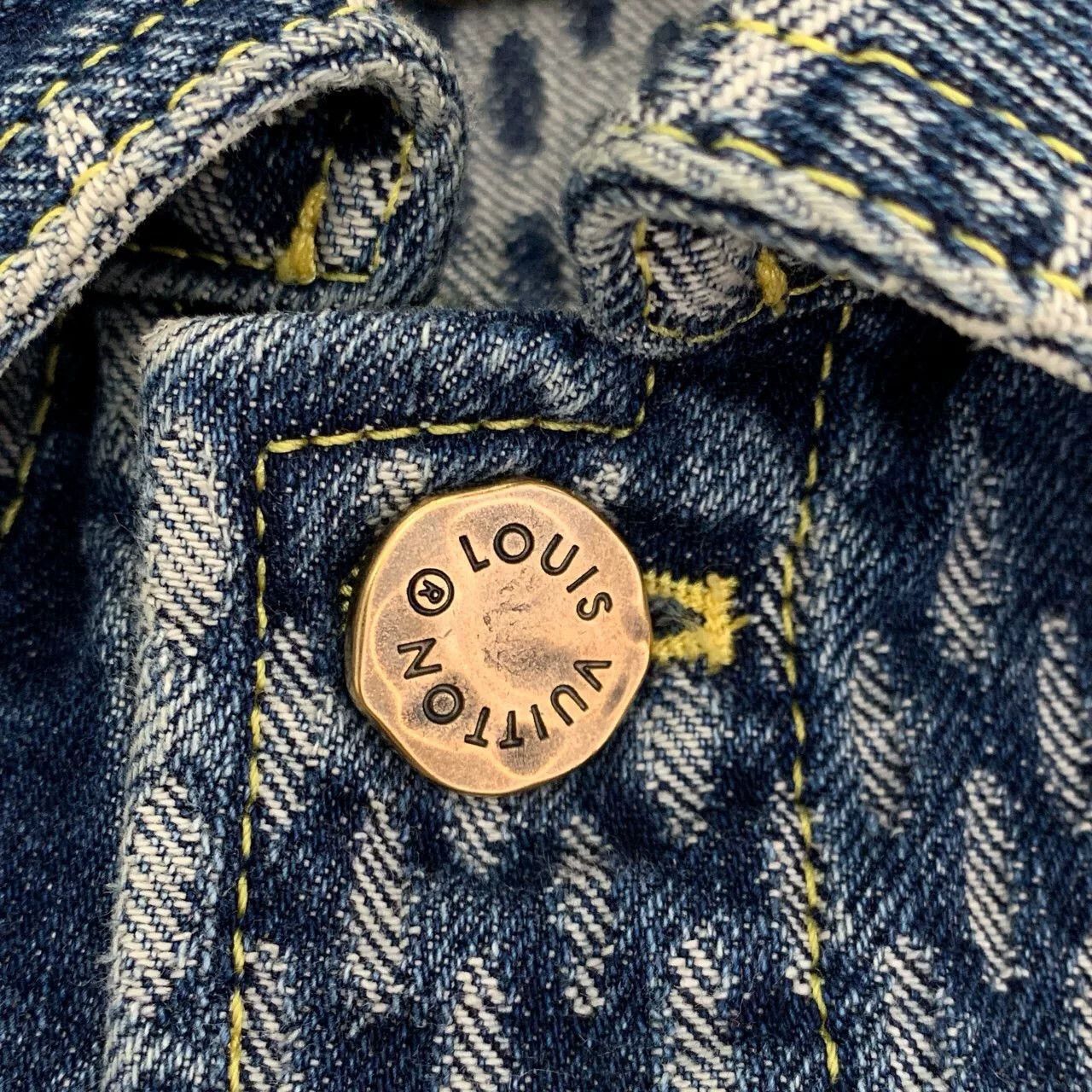 Louis Vuitton Louis Vuitton x Nigo Monogram Patchwork Denim Jacket 50 Size US M / EU 48-50 / 2 - 5 Thumbnail