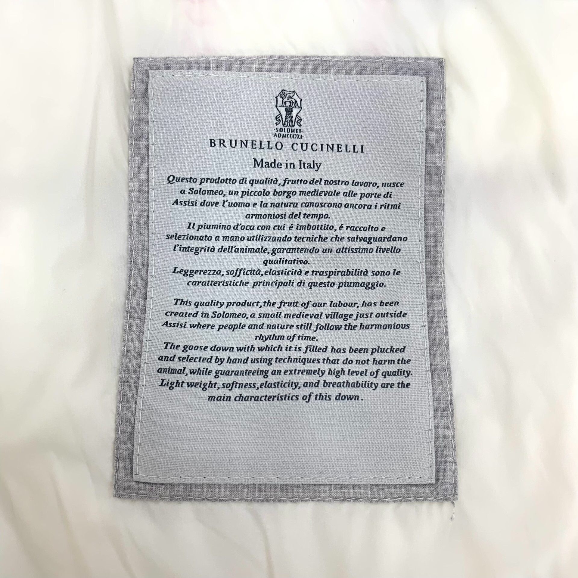Brunello Cucinelli Brunello Cucinelli Cashmere Down Jacket 48 Size US M / EU 48-50 / 2 - 9 Thumbnail