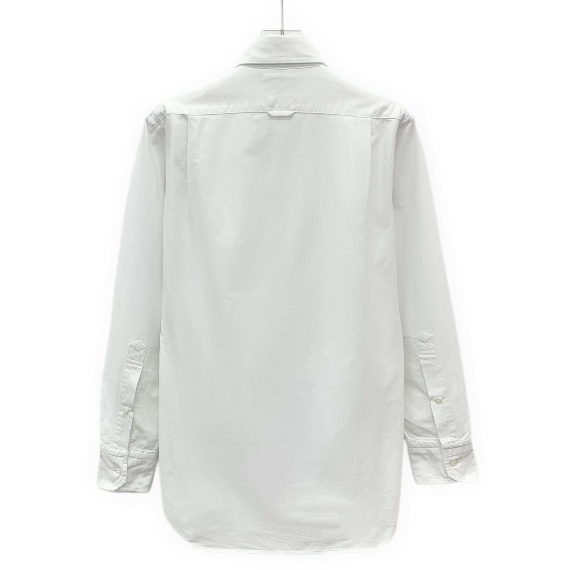 Thom Browne Thom Browne White Cotton Oxford Shirt Size 0 Size US XS / EU 42 / 0 - 3 Thumbnail