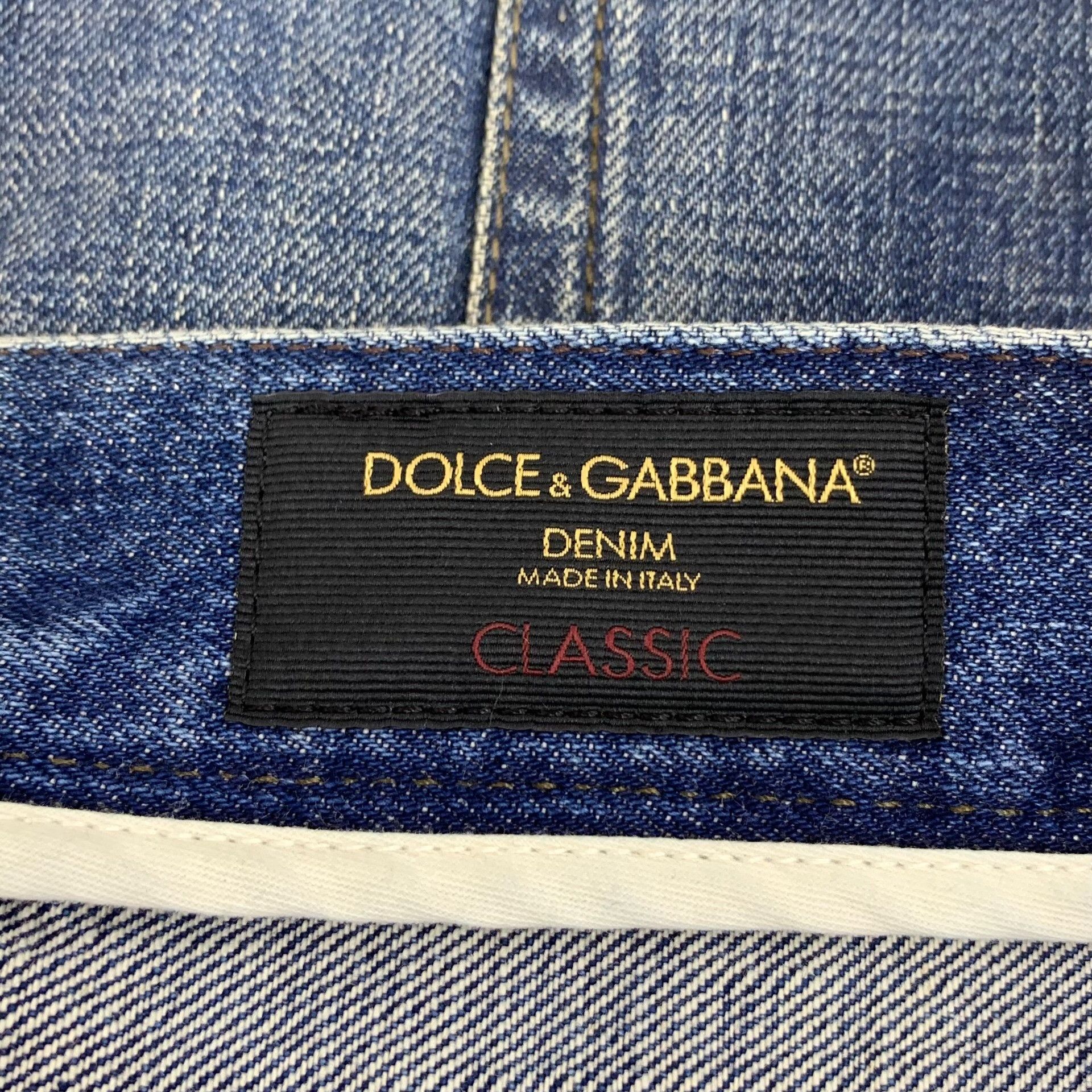 Dolce & Gabbana Dolce & Gabbana Distressed Classic Denim Jeans 48 Size US 32 / EU 48 - 7 Thumbnail