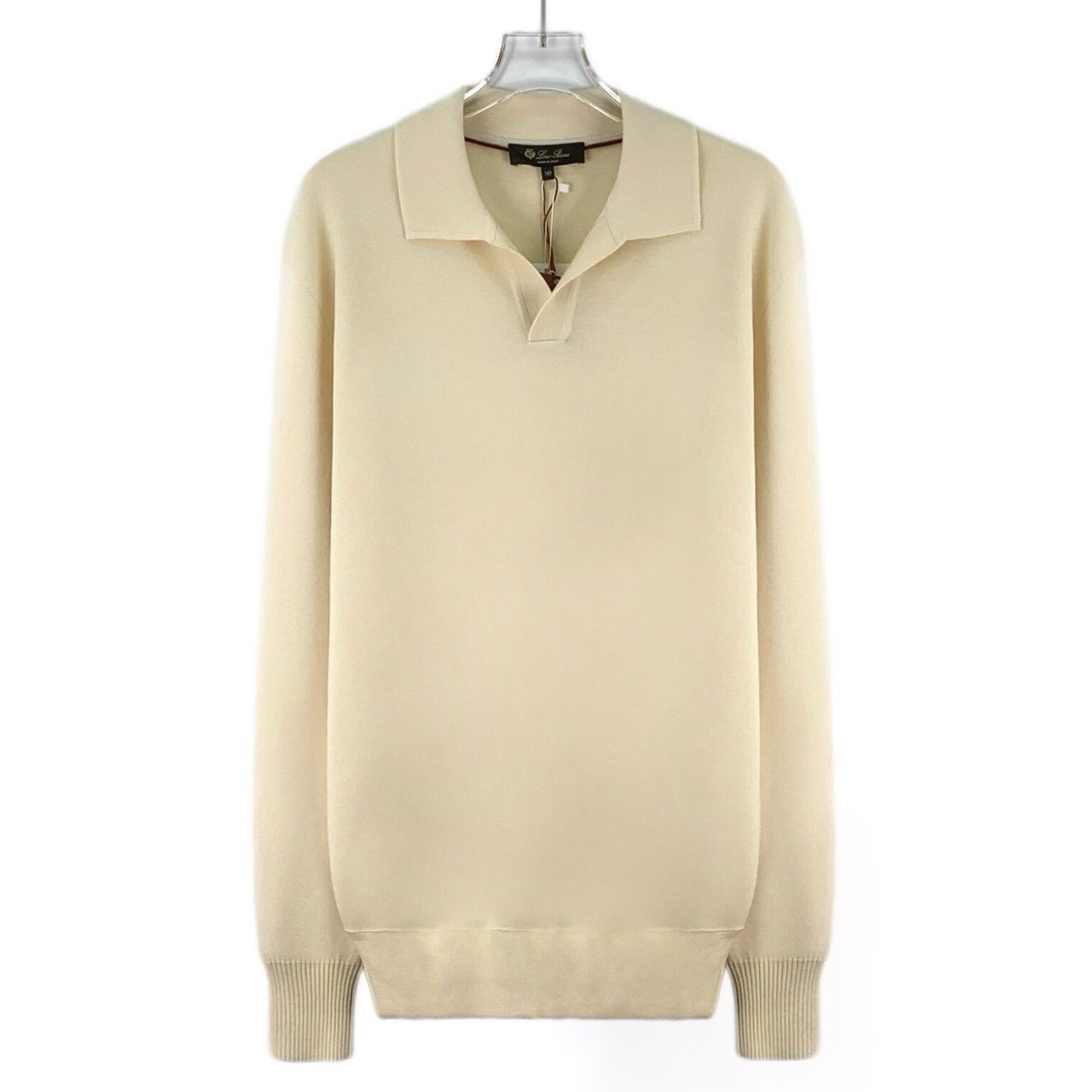 Loro Piana Loro Piana Virgin Wool Collared Sweater 50 Size US M / EU 48-50 / 2 - 2 Thumbnail
