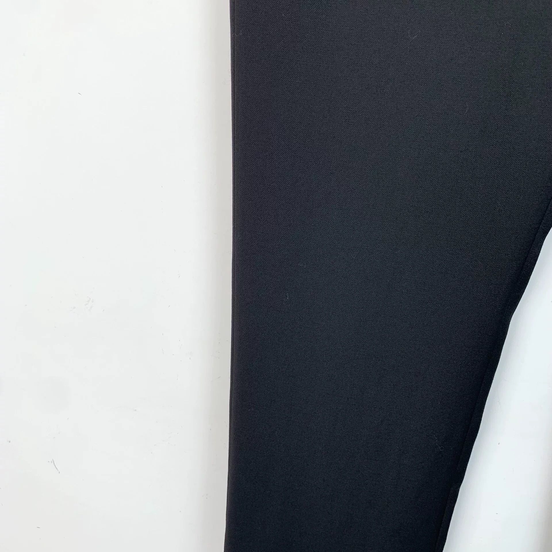 Saint Laurent Paris Saint Laurent Black Virgin Wool Casual Pants 46 Size US 30 / EU 46 - 5 Thumbnail