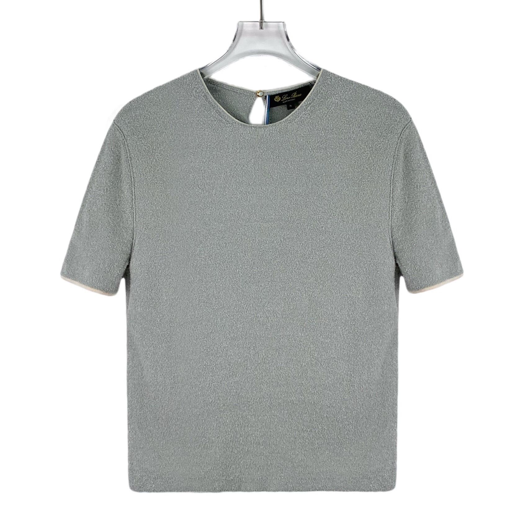 Loro Piana Loro Piana Silk Cotton Knit T-Shirt Size S Size US S / EU 44-46 / 1 - 2 Thumbnail