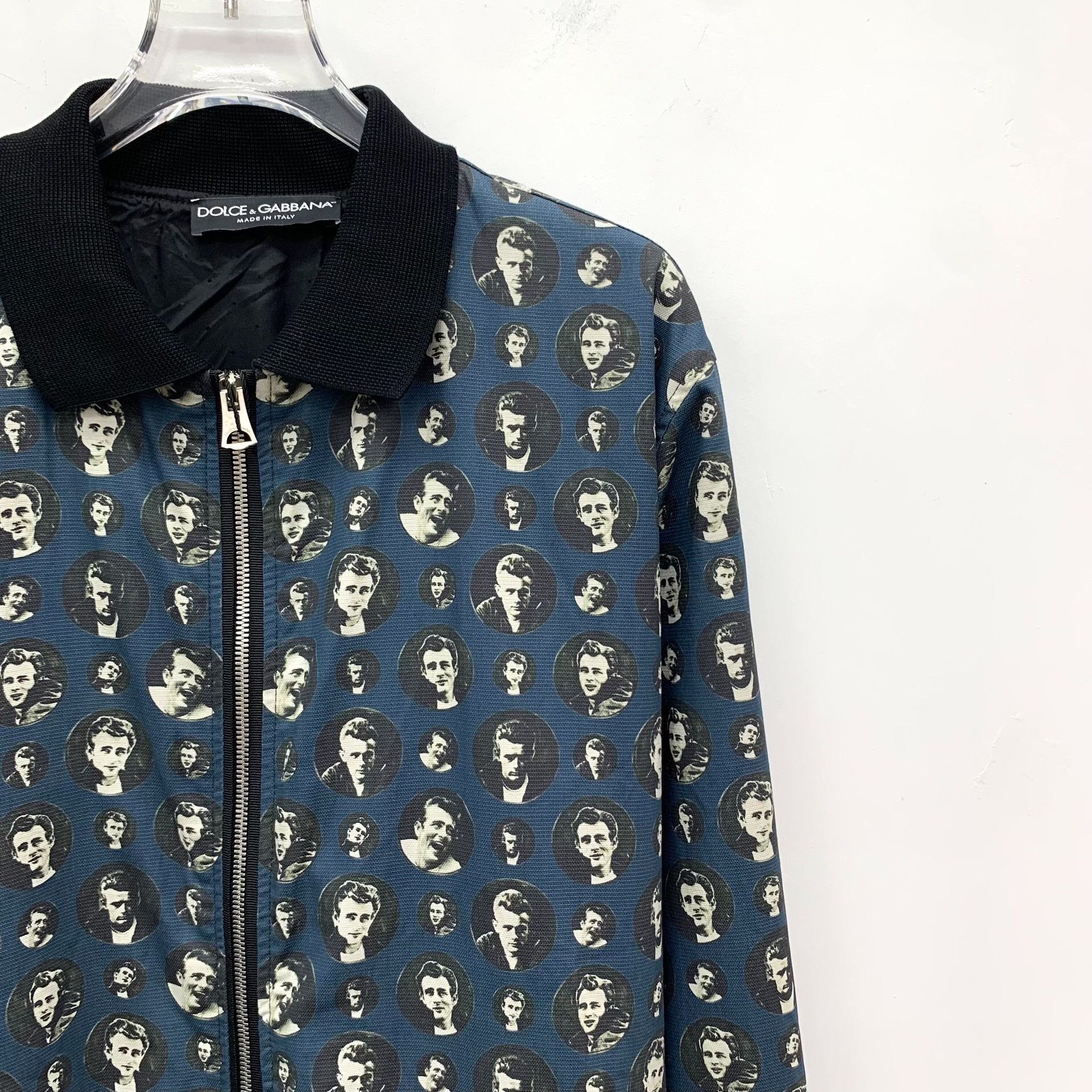 Dolce & Gabbana Dolce & Gabbana Face Print Zip Jacket Size 50 Size US M / EU 48-50 / 2 - 4 Thumbnail