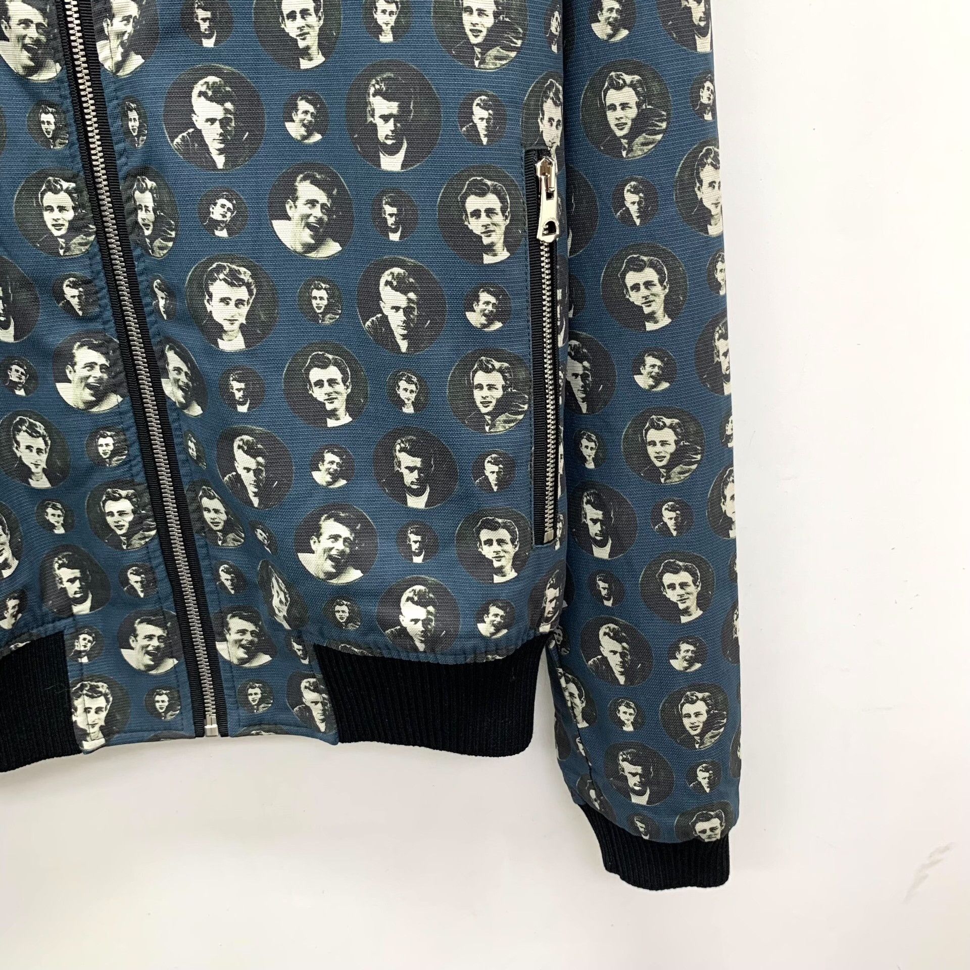Dolce & Gabbana Dolce & Gabbana Face Print Zip Jacket Size 50 Size US M / EU 48-50 / 2 - 5 Thumbnail