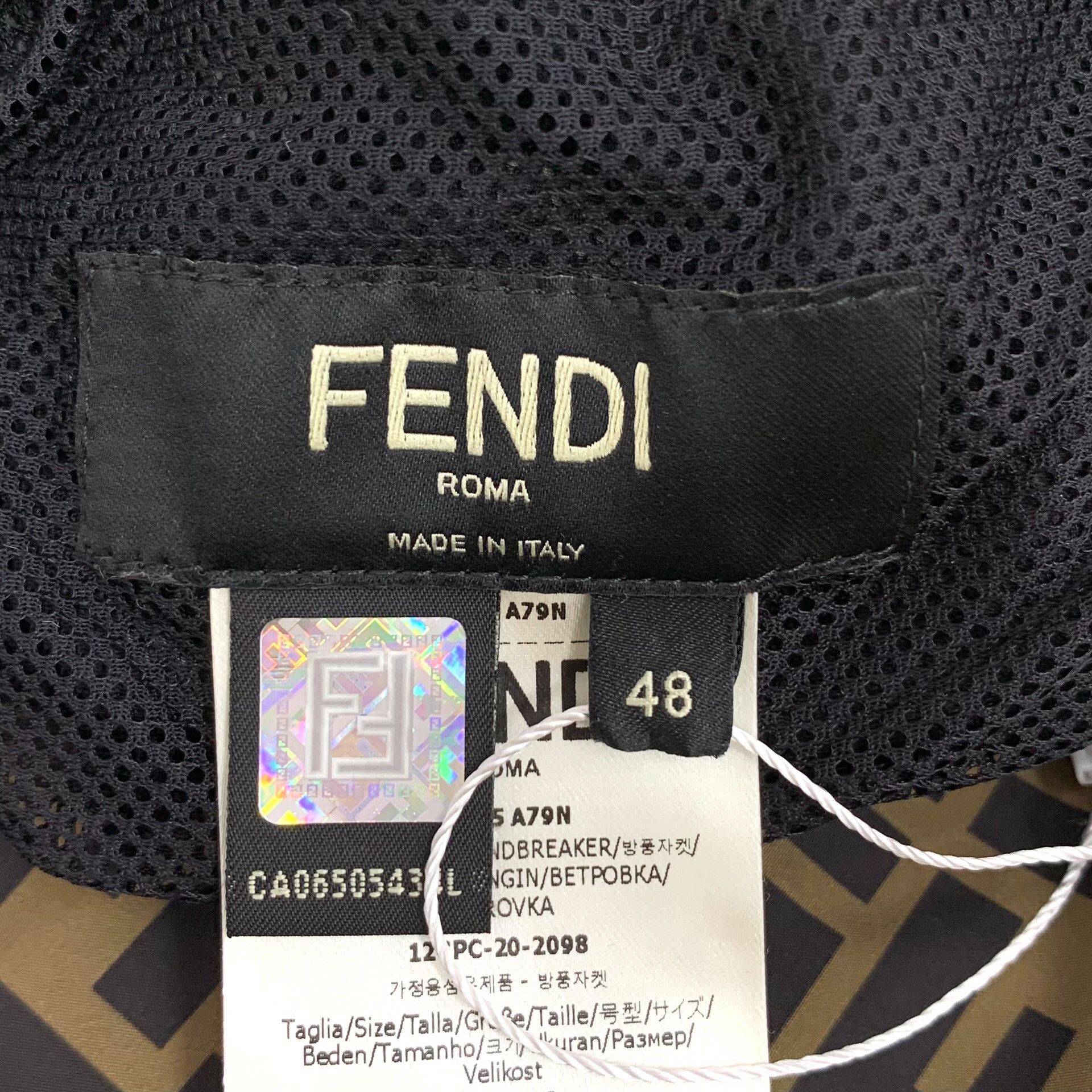 Fendi Fendi Reversible FF Monogram Windbreaker 48 Size US M / EU 48-50 / 2 - 6 Thumbnail