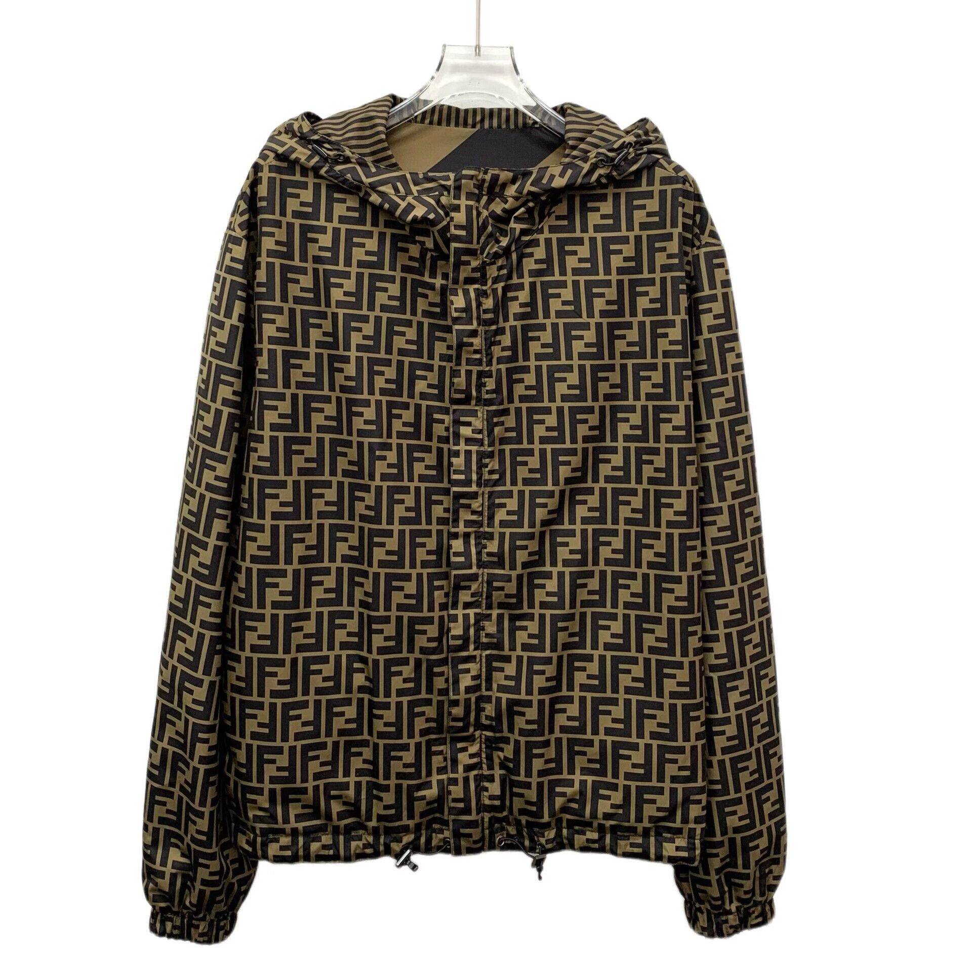 Fendi Fendi Reversible FF Monogram Windbreaker 48 Size US M / EU 48-50 / 2 - 2 Thumbnail