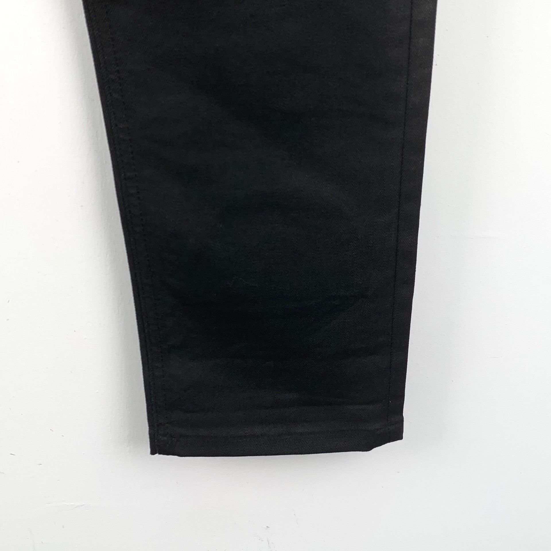 Alexander McQueen Alexander McQueen Leather Trim Wash Jeans 34 Size US 34 / EU 50 - 5 Thumbnail