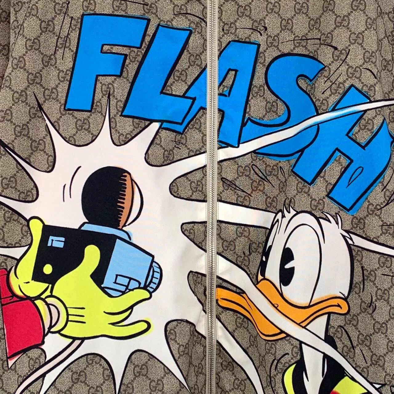 Gucci Gucci x Disney Donald Duck Flash Zip Jacket 46 Size US S / EU 44-46 / 1 - 5 Thumbnail
