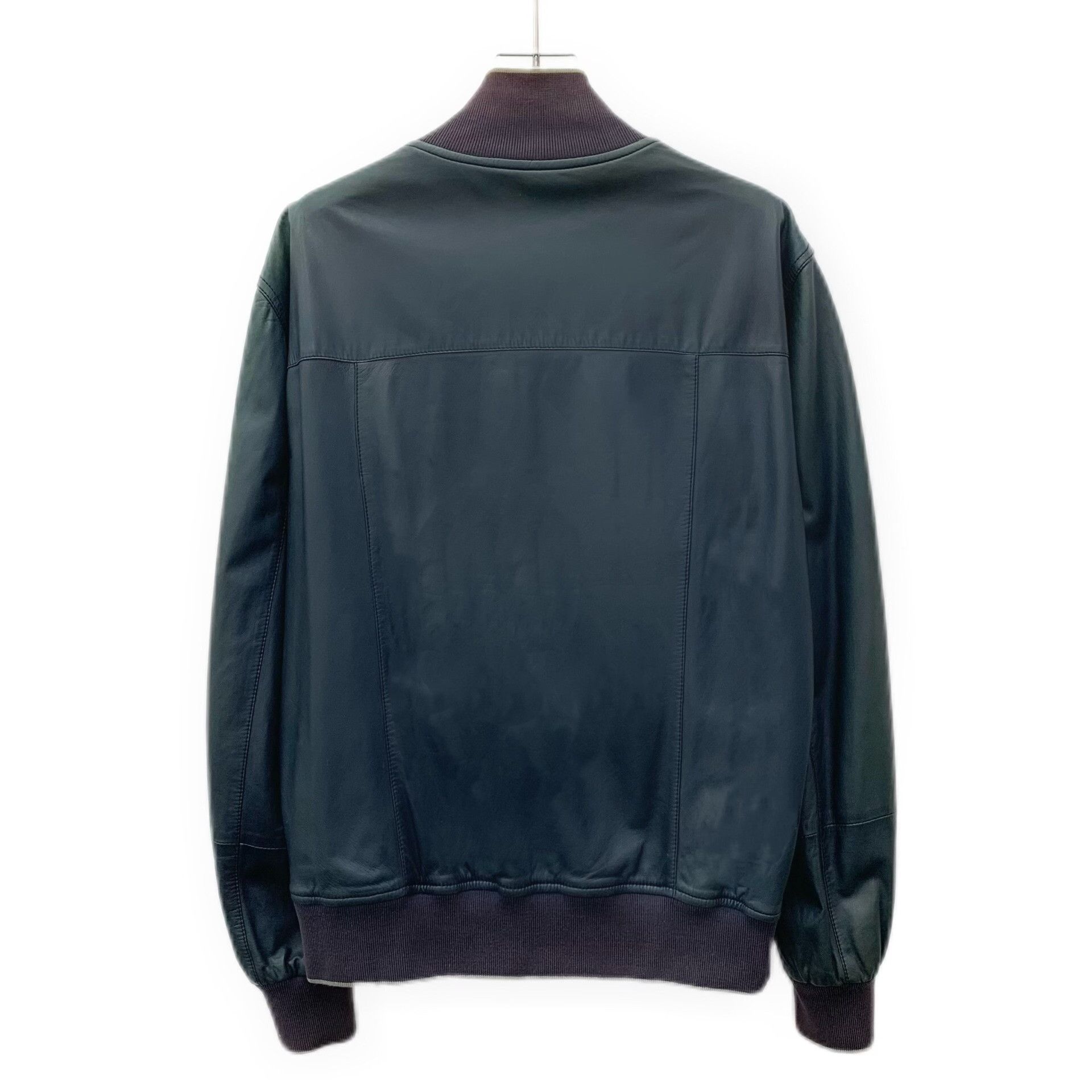 Brunello Cucinelli Brunello Cucinelli Reversible Leather Jacket L Size US L / EU 52-54 / 3 - 3 Thumbnail