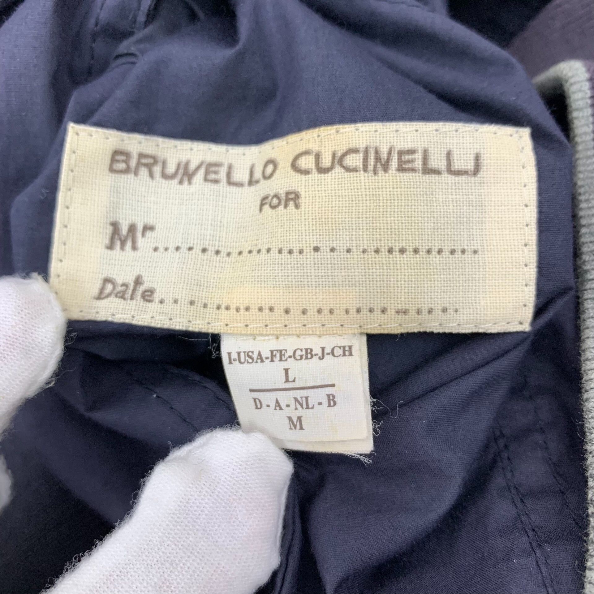 Brunello Cucinelli Brunello Cucinelli Reversible Leather Jacket L Size US L / EU 52-54 / 3 - 7 Thumbnail