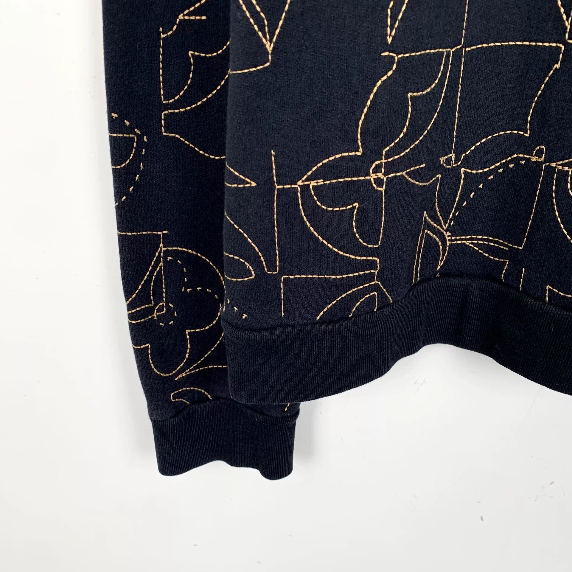 Louis Vuitton Louis Vuitton Embroidered Musical Note Sweatshirt XXL Size US XXL / EU 58 / 5 - 6 Thumbnail