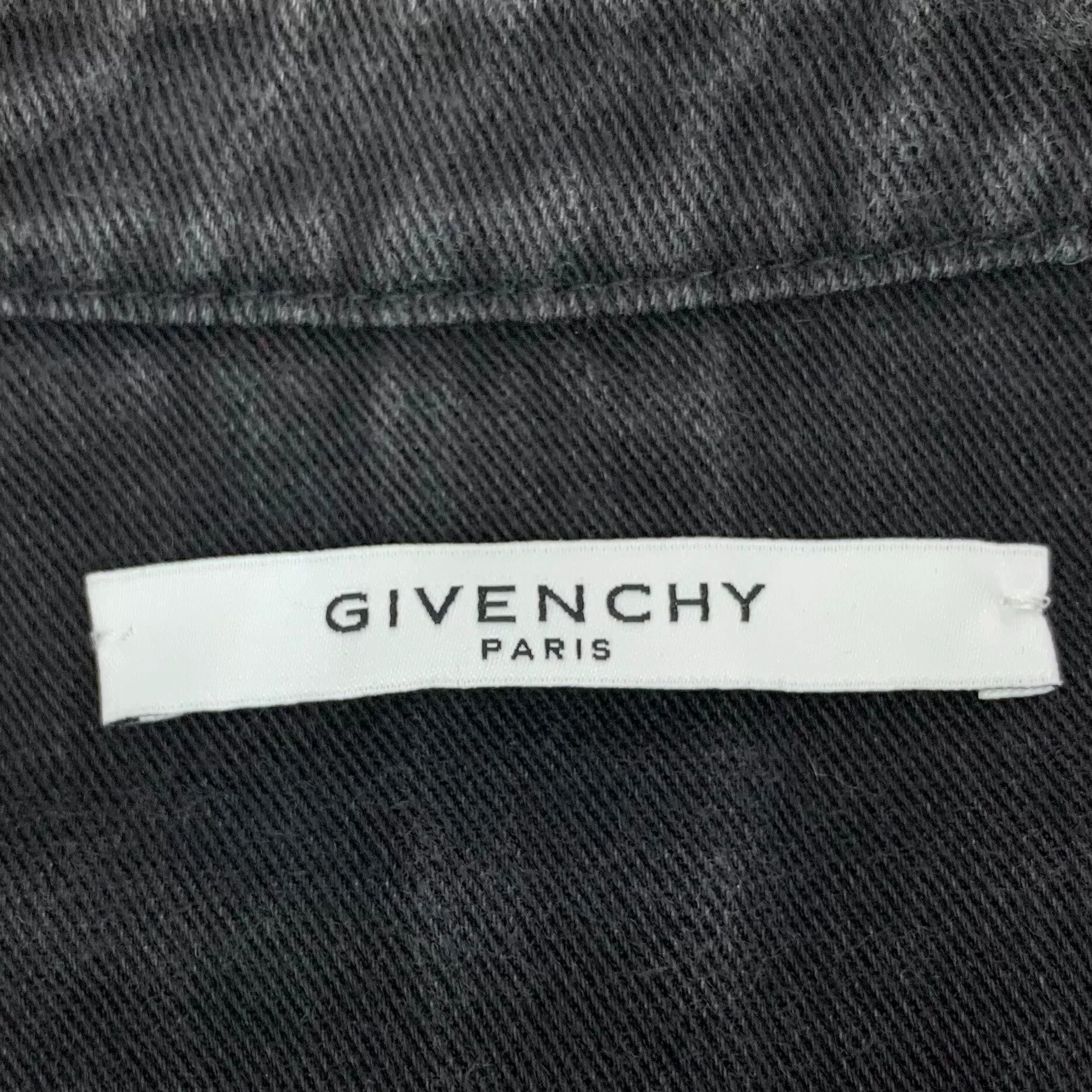 Givenchy Givenchy Distressed Denim Shirt XS Size US XS / EU 42 / 0 - 6 Thumbnail
