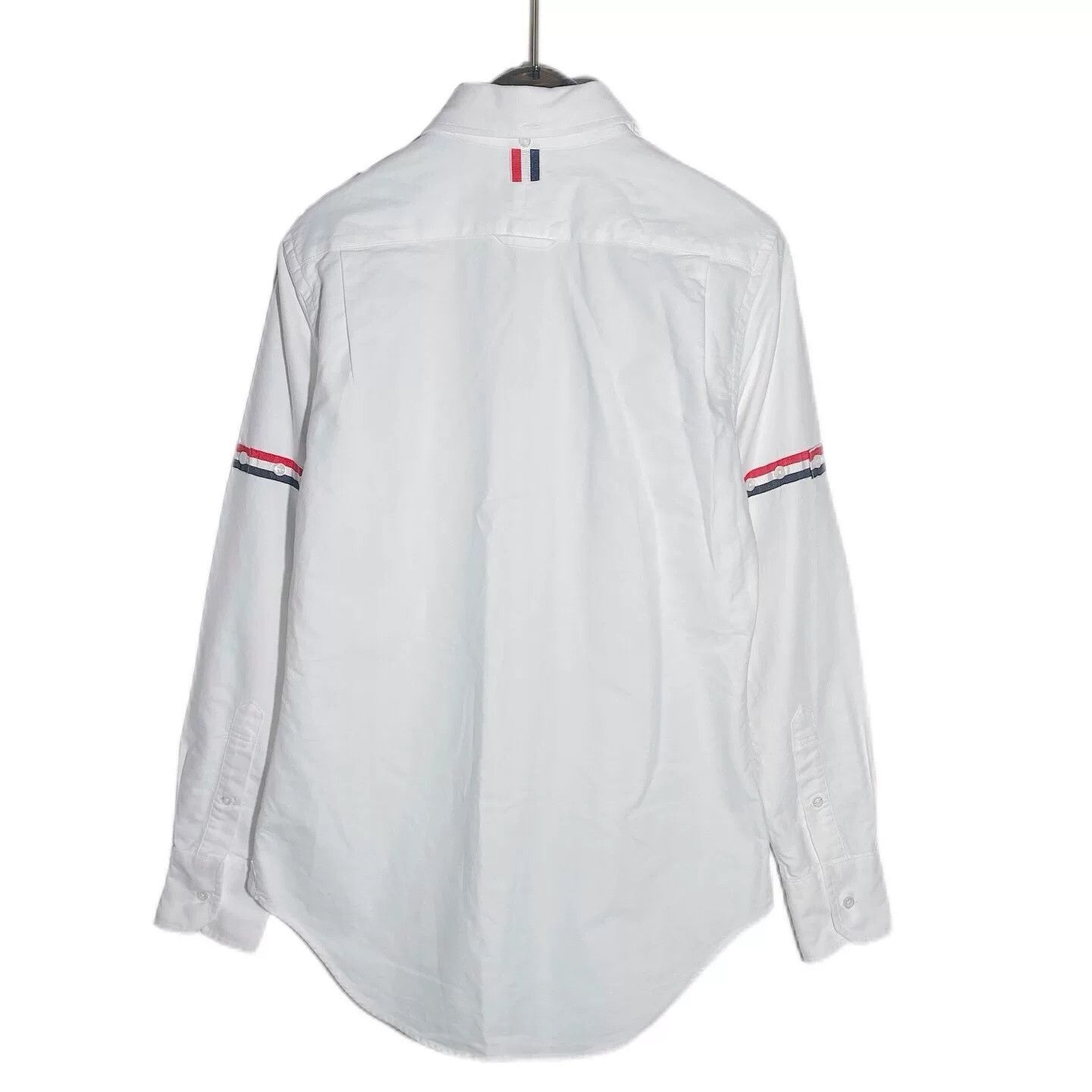 Thom Browne Thom Browne Striped Sleeve Button Up Shirt Size S Size US S / EU 44-46 / 1 - 3 Thumbnail