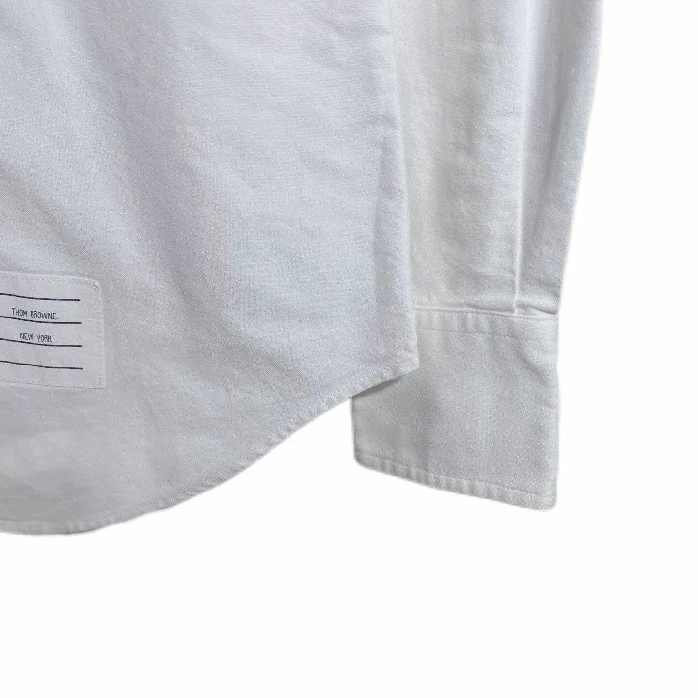 Thom Browne Thom Browne Striped Sleeve Button Up Shirt Size S Size US S / EU 44-46 / 1 - 5 Thumbnail