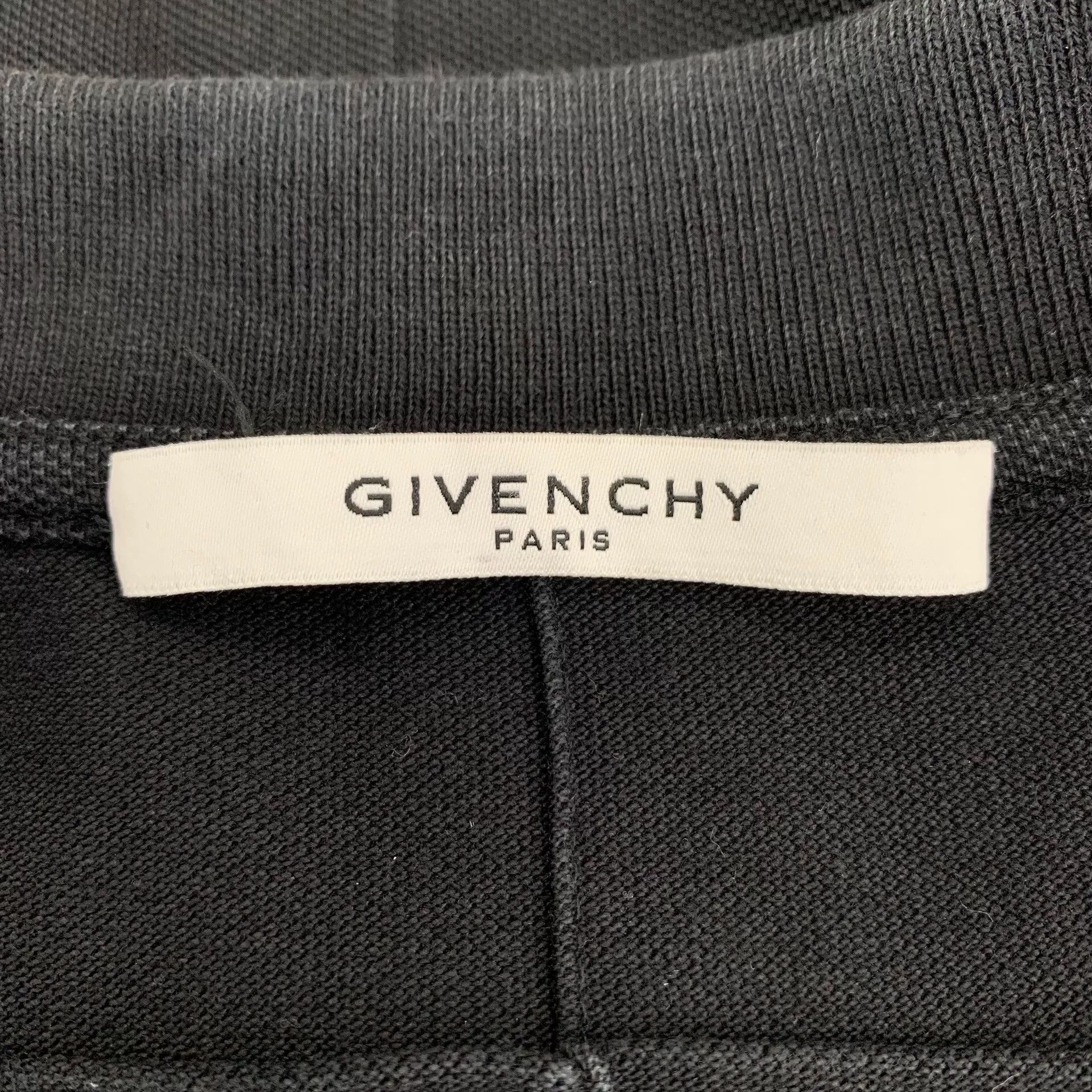 Givenchy Givenchy Ring Zip Moth Patch Polo Shirt XS Size US XS / EU 42 / 0 - 6 Thumbnail