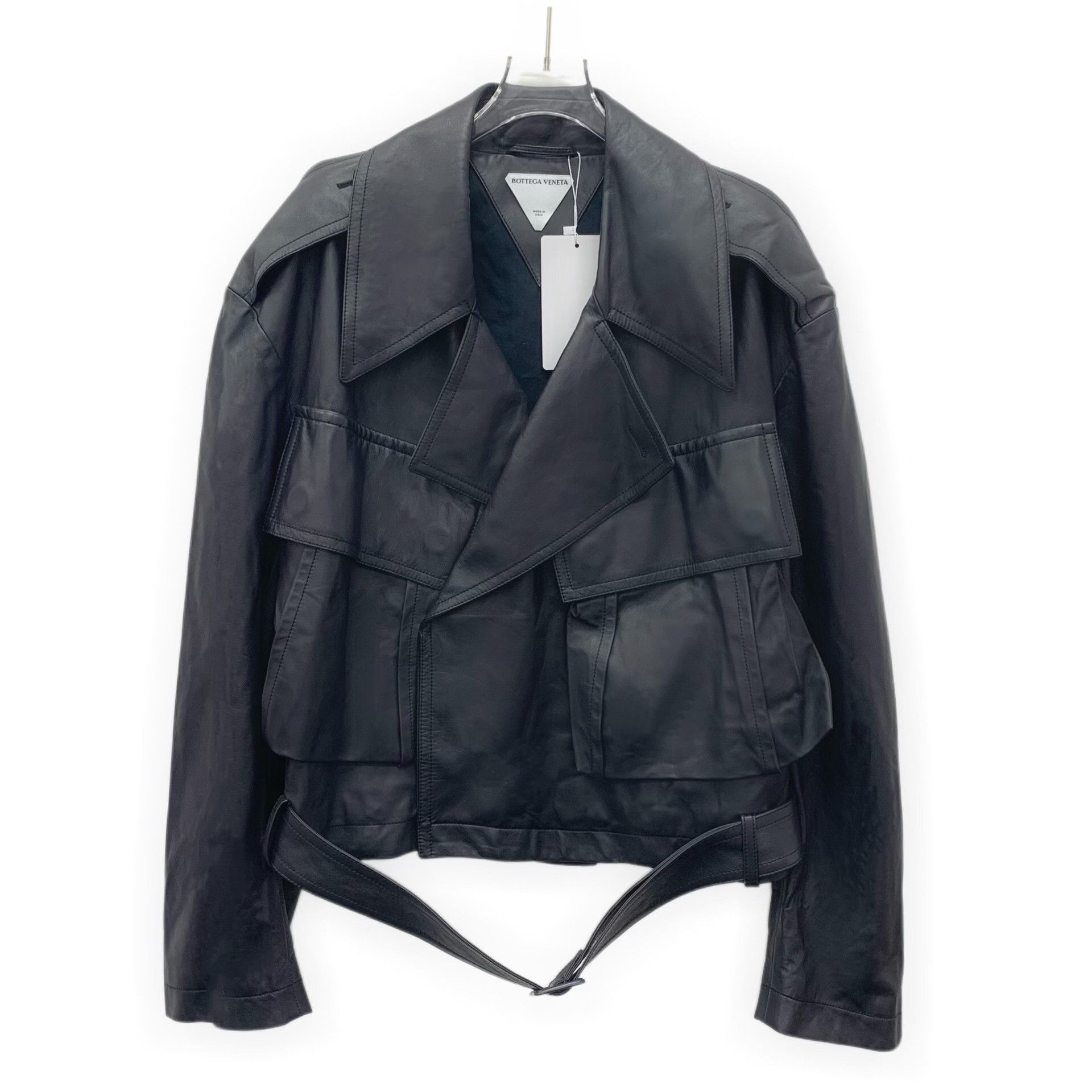 Bottega Veneta Bottega Veneta Lambskin Leather Jacket Size S Size US S / EU 44-46 / 1 - 2 Thumbnail