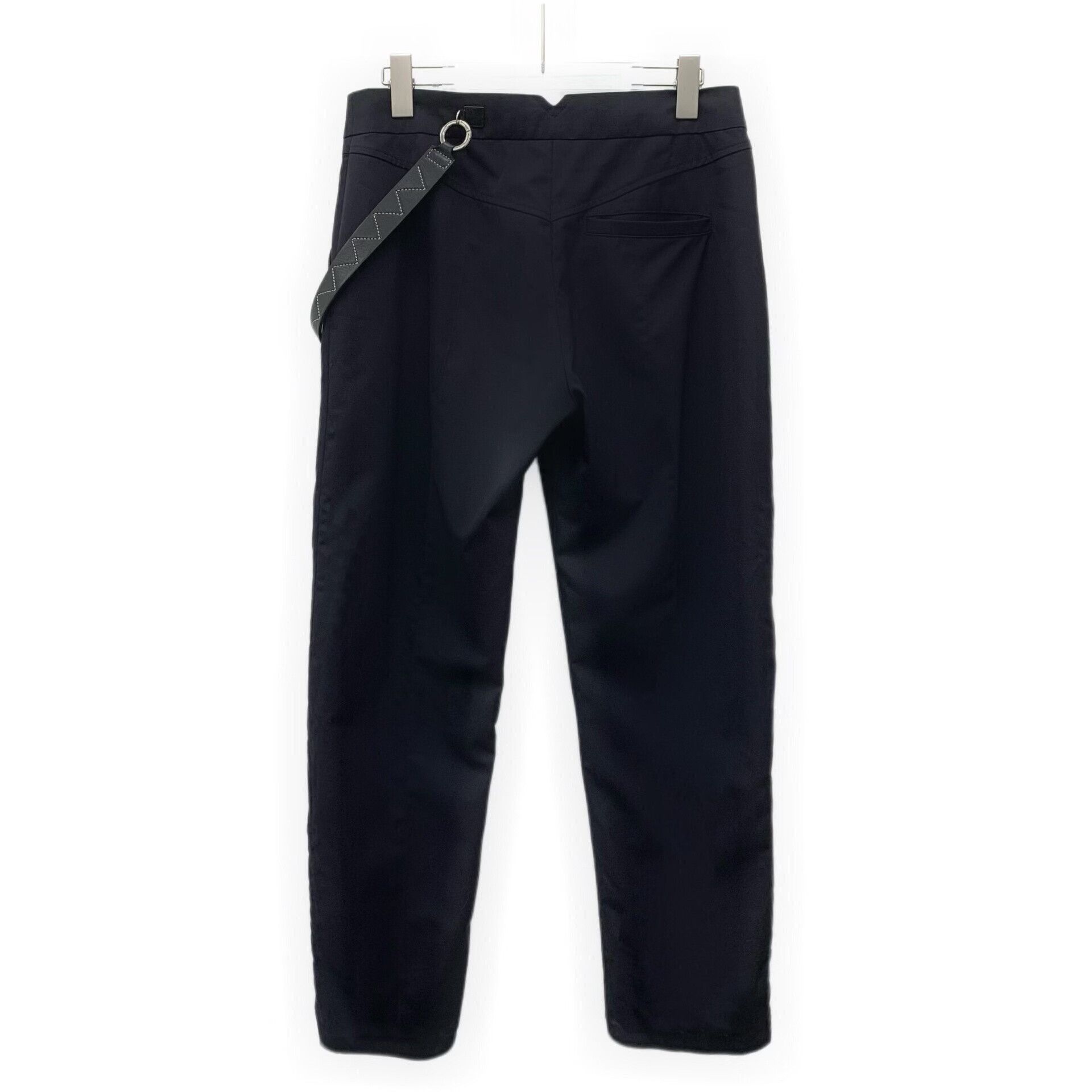 Louis Vuitton Louis Vuitton Leather Strap Wool Pants FR 38 Size 27" / US 4 / IT 40 - 3 Thumbnail