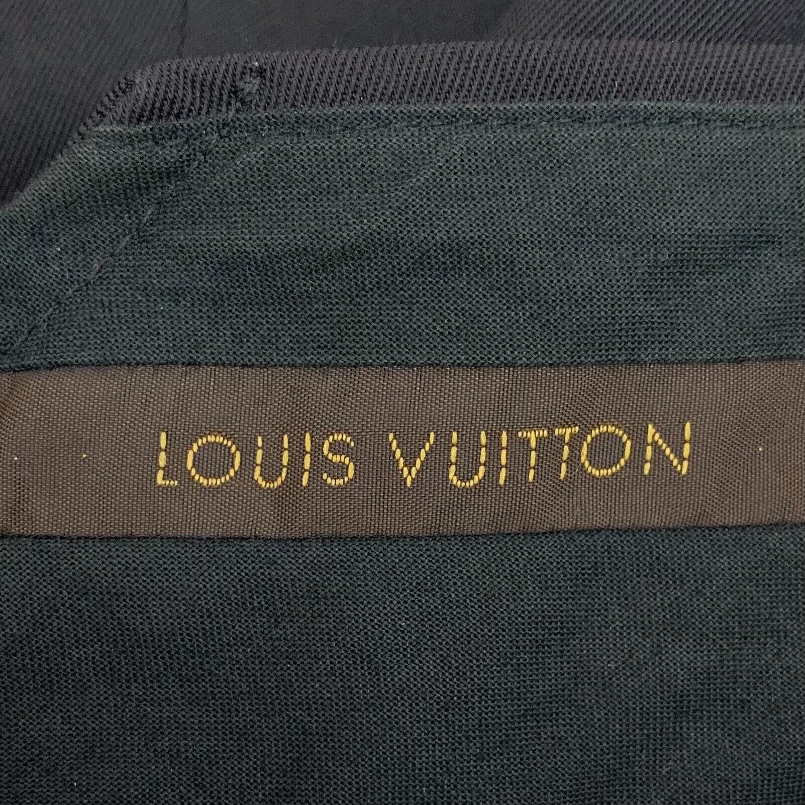 Louis Vuitton Louis Vuitton Leather Strap Wool Pants FR 38 Size 27" / US 4 / IT 40 - 7 Thumbnail