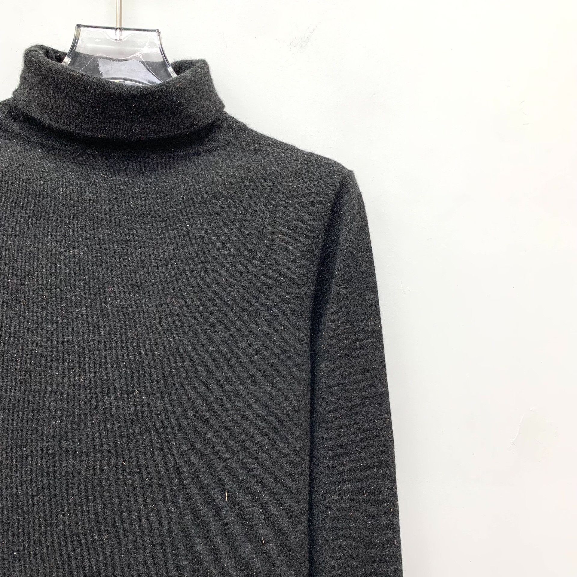 Brunello Cucinelli Brunello Cucinelli Charcoal Turtleneck Sweater US M Size US M / EU 48-50 / 2 - 4 Thumbnail