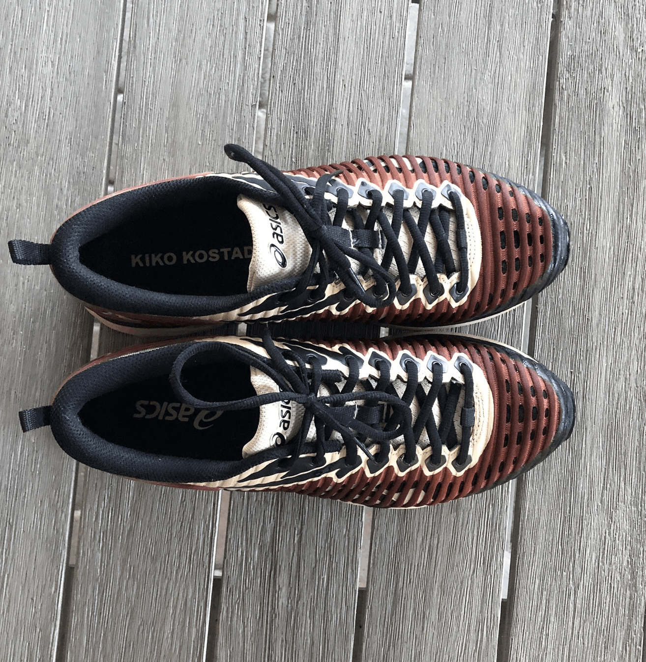 Asics kiko caramel deals