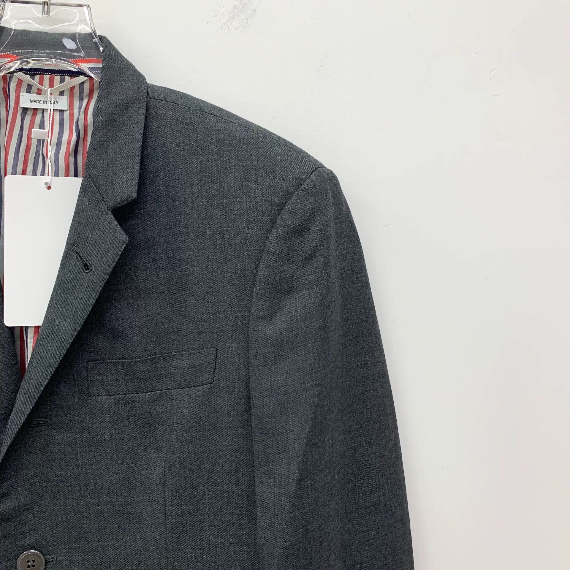 Thom Browne Thom Browne Wool Single-Breasted Blazer Size 1 Size 36R - 4 Thumbnail