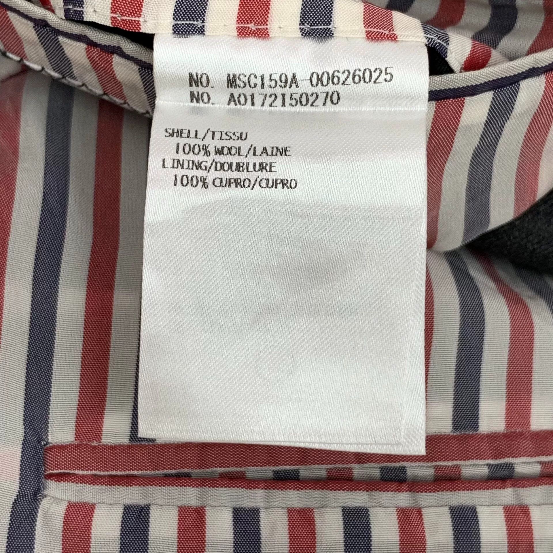 Thom Browne Thom Browne Wool Single-Breasted Blazer Size 1 Size 36R - 8 Thumbnail