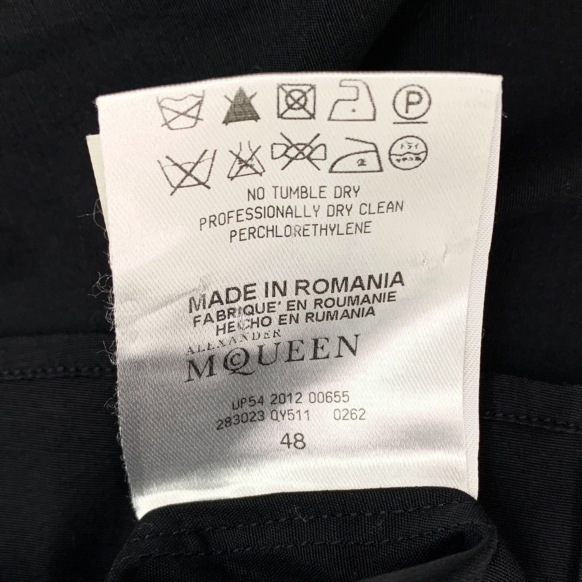Alexander McQueen Alexander McQueen Buckle Strap Cotton Shirt 48 Size US M / EU 48-50 / 2 - 7 Thumbnail