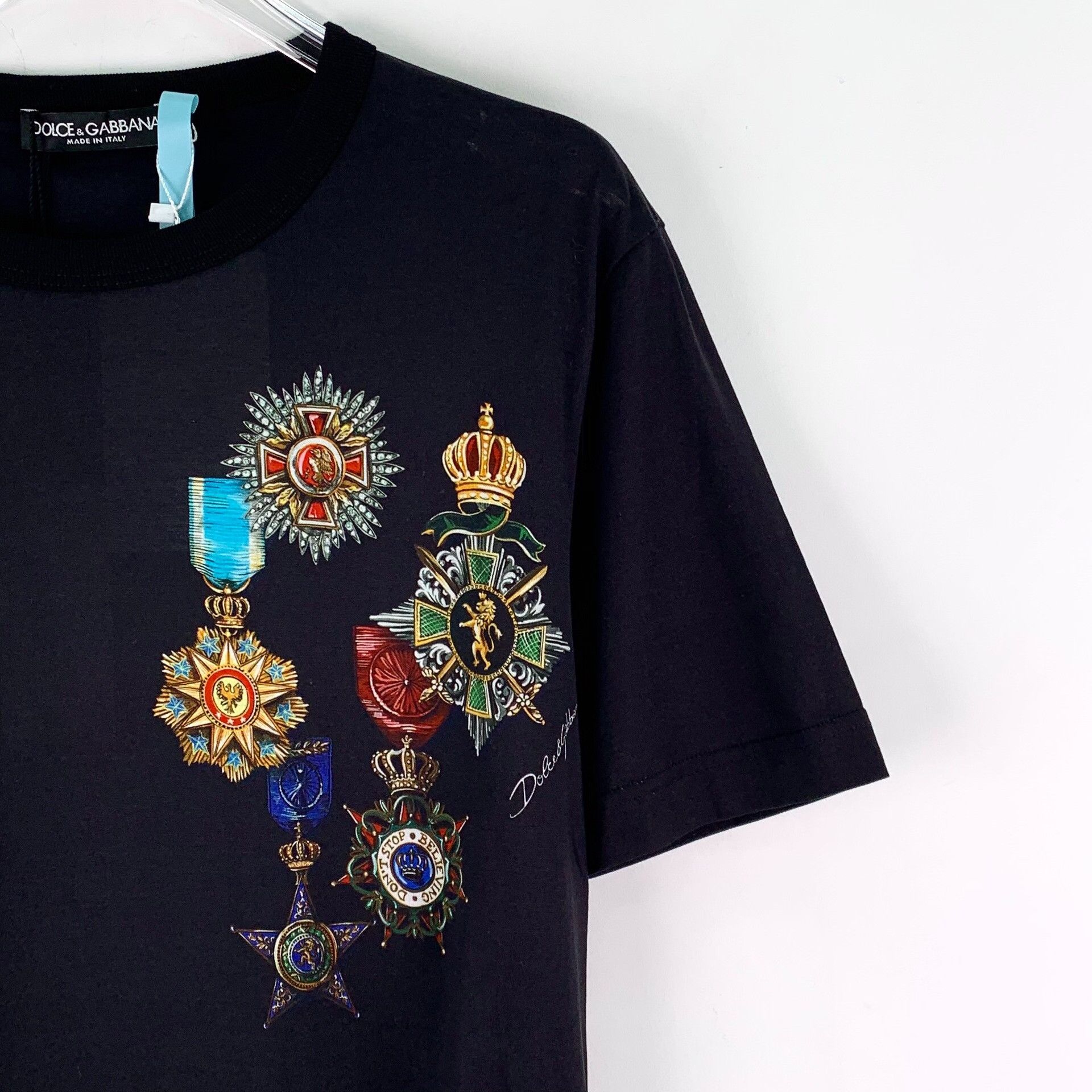 Dolce & Gabbana Dolce & Gabbana Medallion Print T-Shirt Size 44 Size US S / EU 44-46 / 1 - 4 Thumbnail
