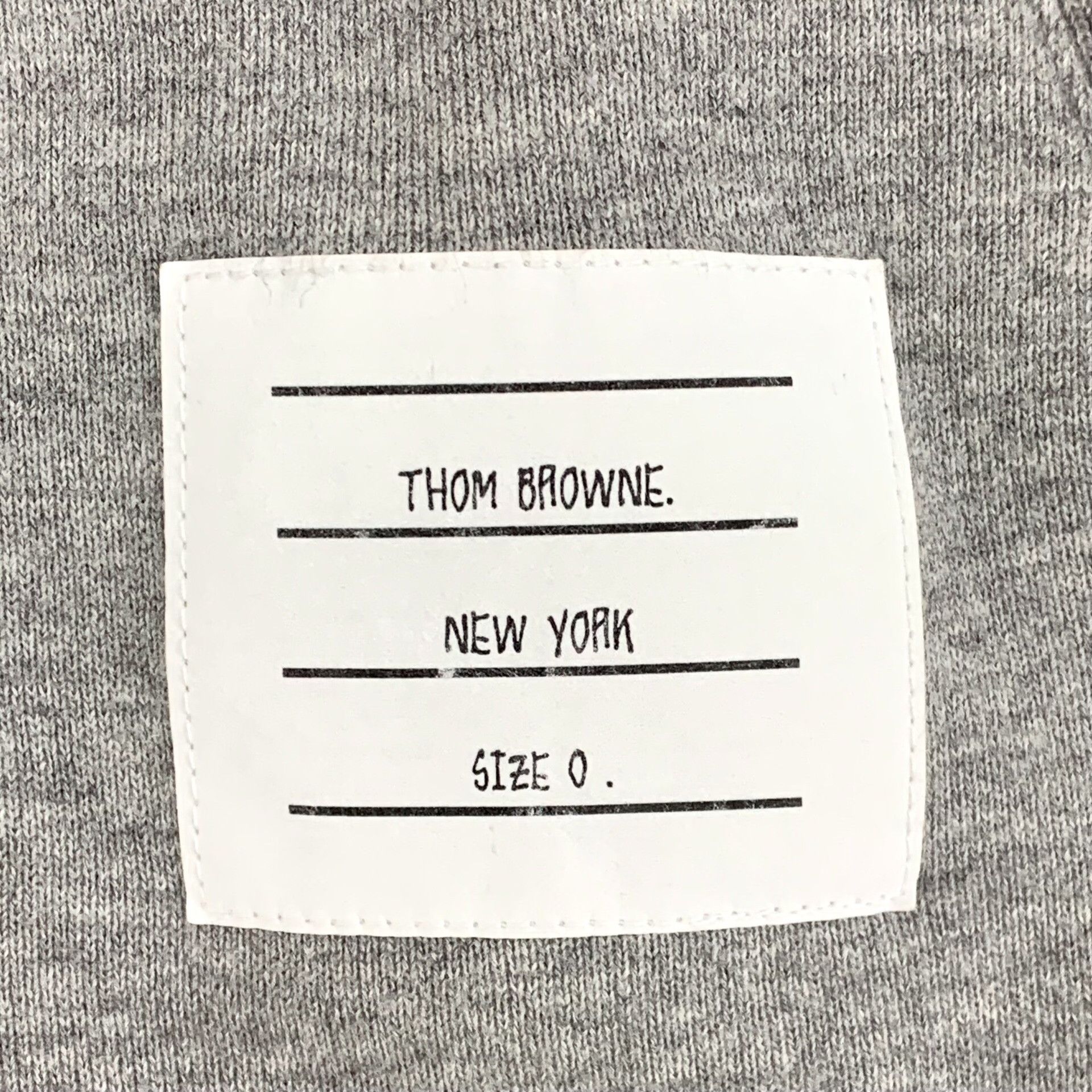 Thom Browne Thom Browne 4-Bar Zip Hoodie Size 0 Size US XS / EU 42 / 0 - 6 Thumbnail