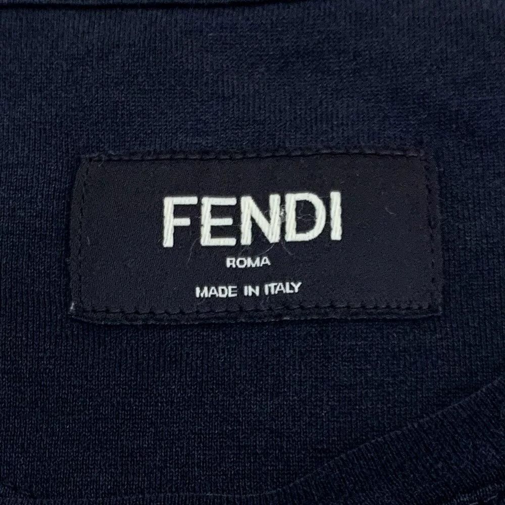Fendi Fendi Crystal Monster Eyes Sweatshirt 48 Size US M / EU 48-50 / 2 - 7 Thumbnail