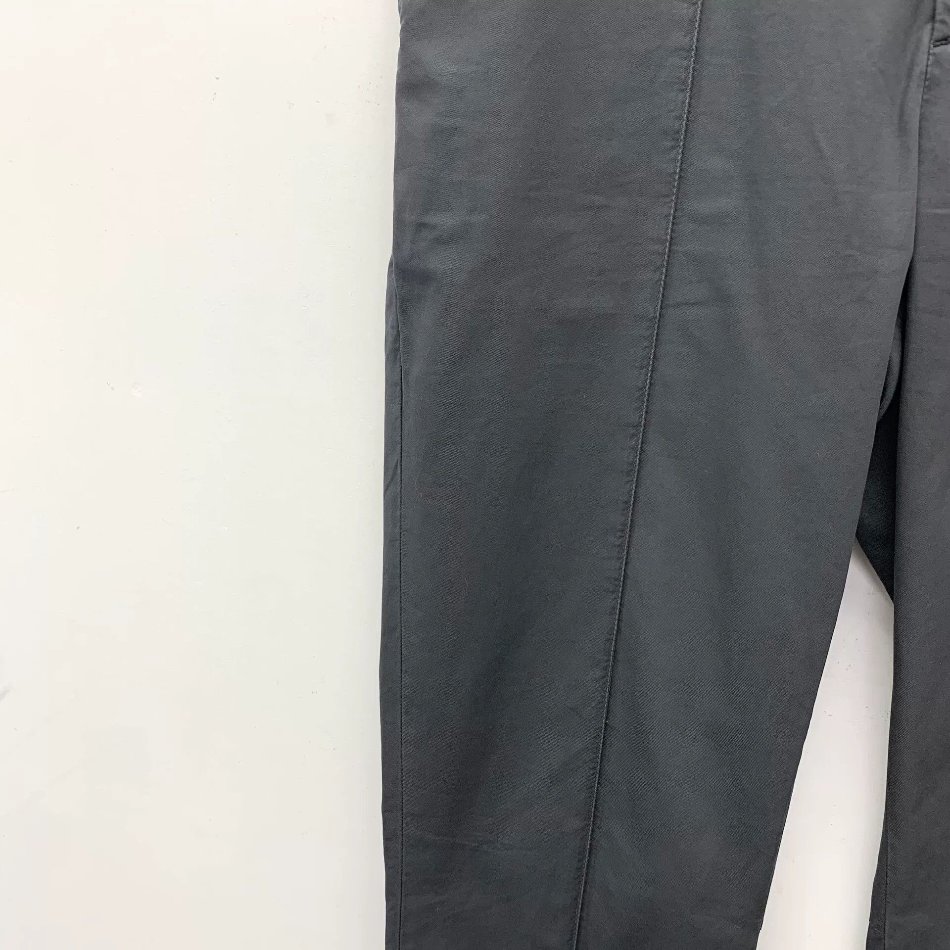 Brunello Cucinelli Brunello Cucinelli Gray Cotton Casual Pants 48 Size US 32 / EU 48 - 5 Thumbnail
