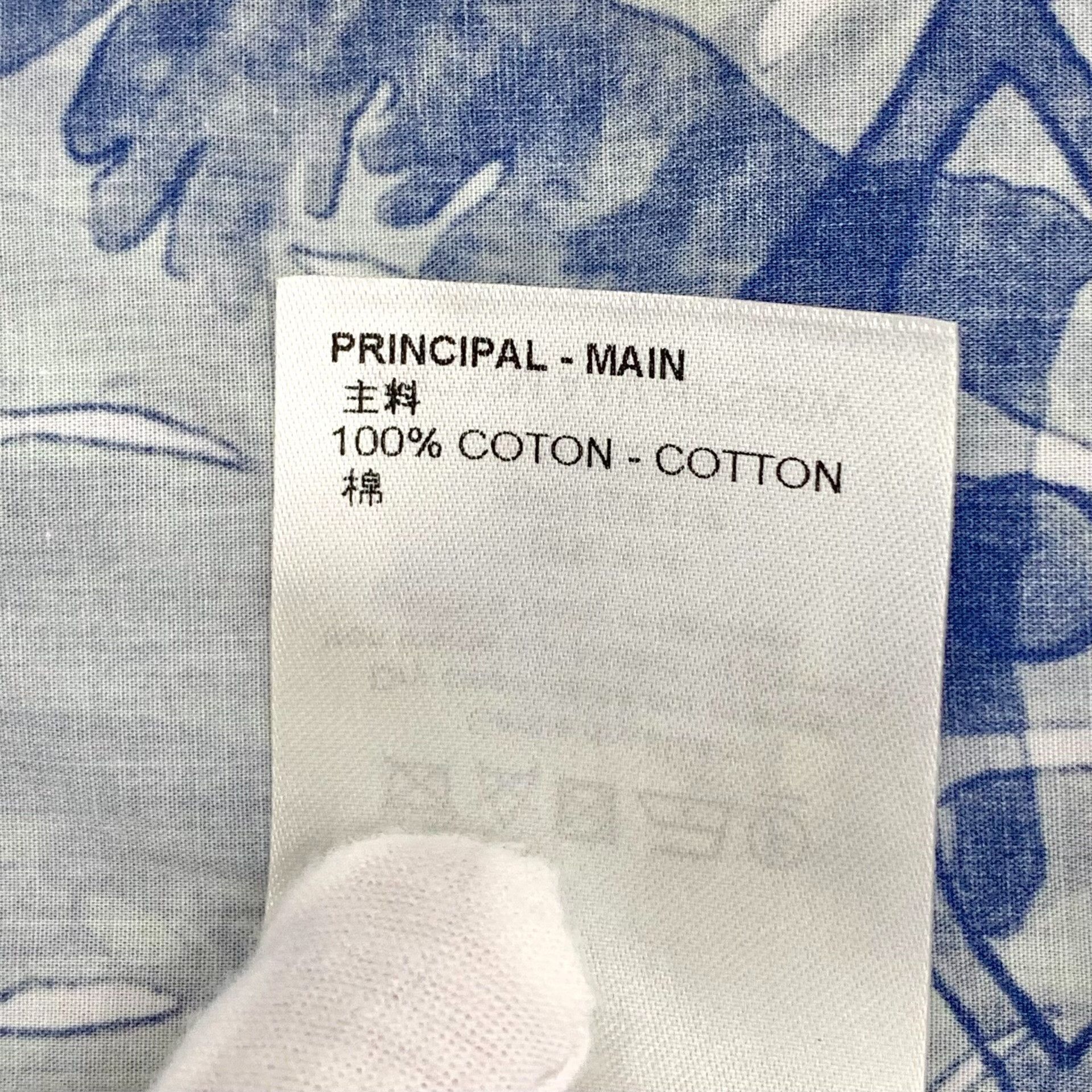 Louis Vuitton Louis Vuitton Monogram Waterweed Short Sleeve Shirt L Size US L / EU 52-54 / 3 - 9 Thumbnail
