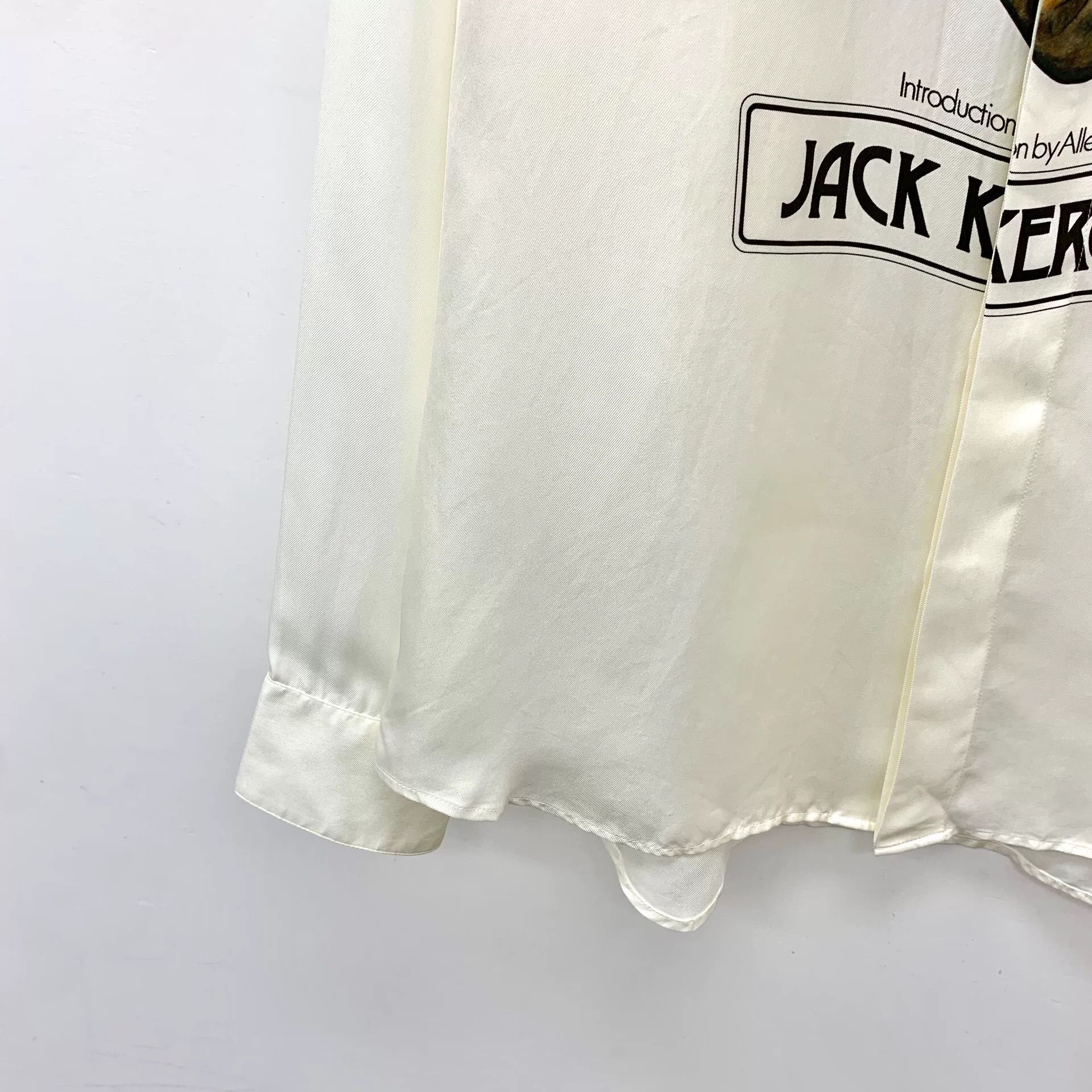Dior Dior Kerouac Graphic Silk Shirt Size 41 Size US L / EU 52-54 / 3 - 5 Thumbnail