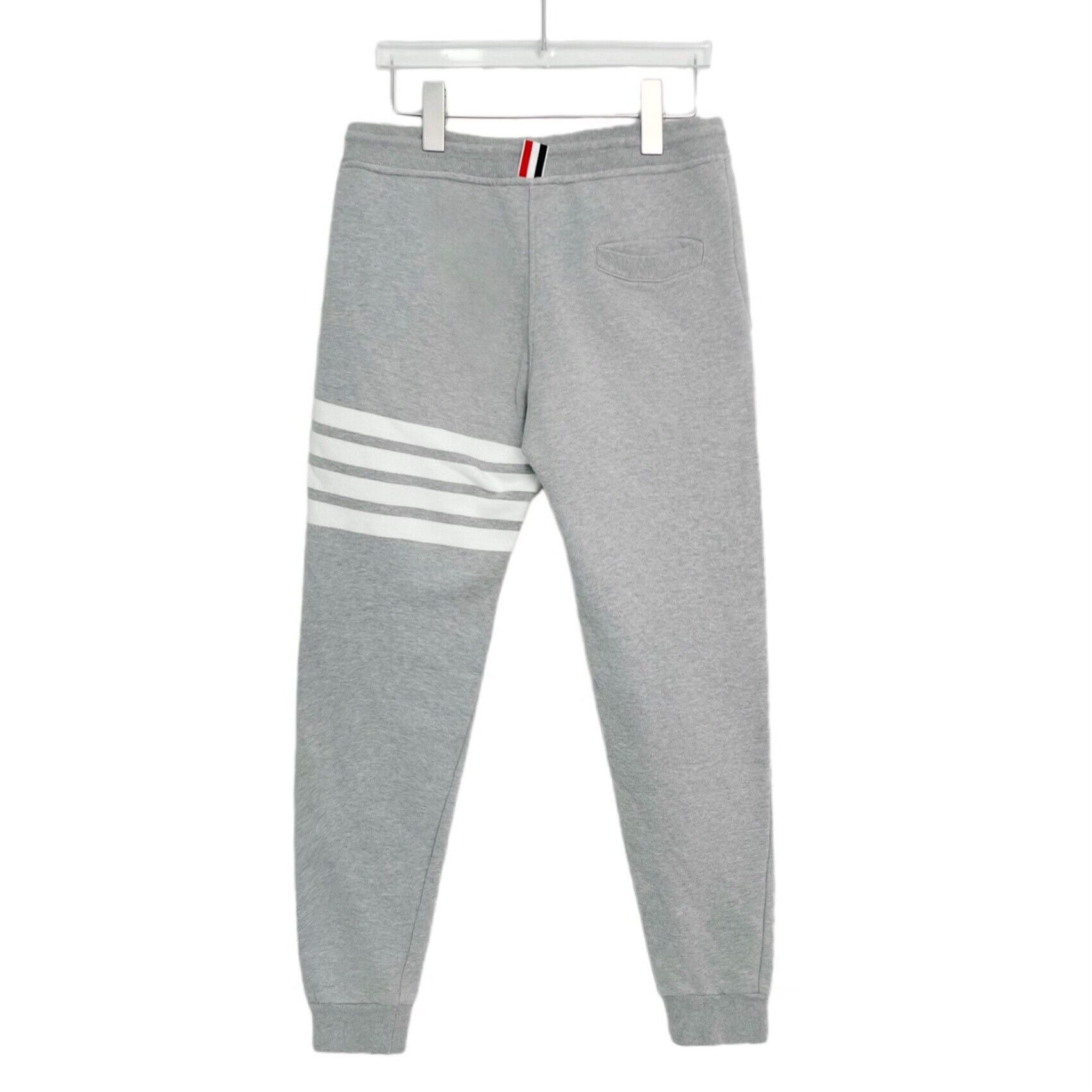 Thom Browne Thom Browne 4-Bar Classic Jersey Sweatpants Size 00 Size US 39 - 3 Thumbnail