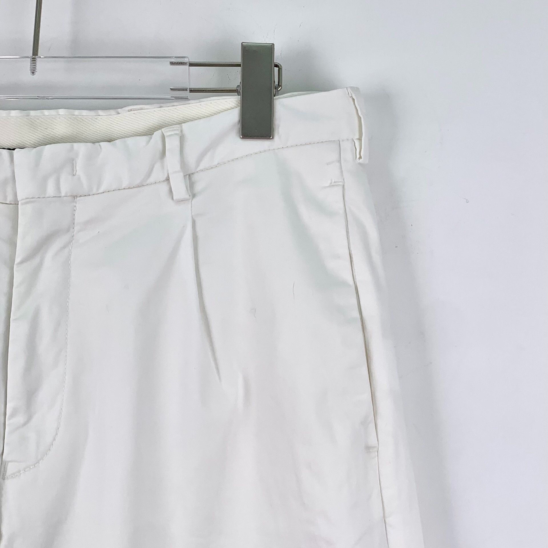 Z Zegna Z Zegna White Cotton Casual Pants US 32 Size US 32 / EU 48 - 4 Thumbnail