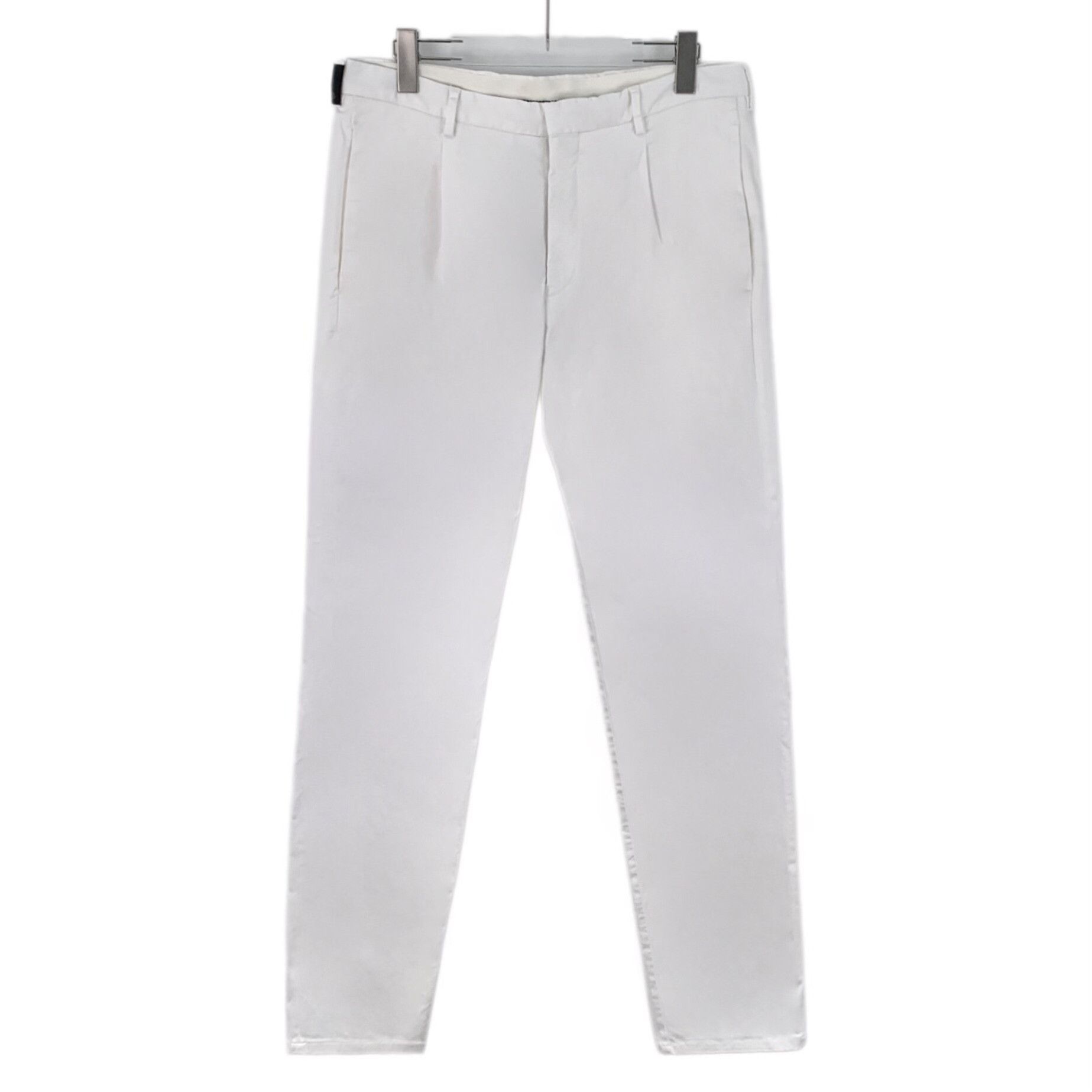 Z Zegna Z Zegna White Cotton Casual Pants US 32 Size US 32 / EU 48 - 2 Thumbnail