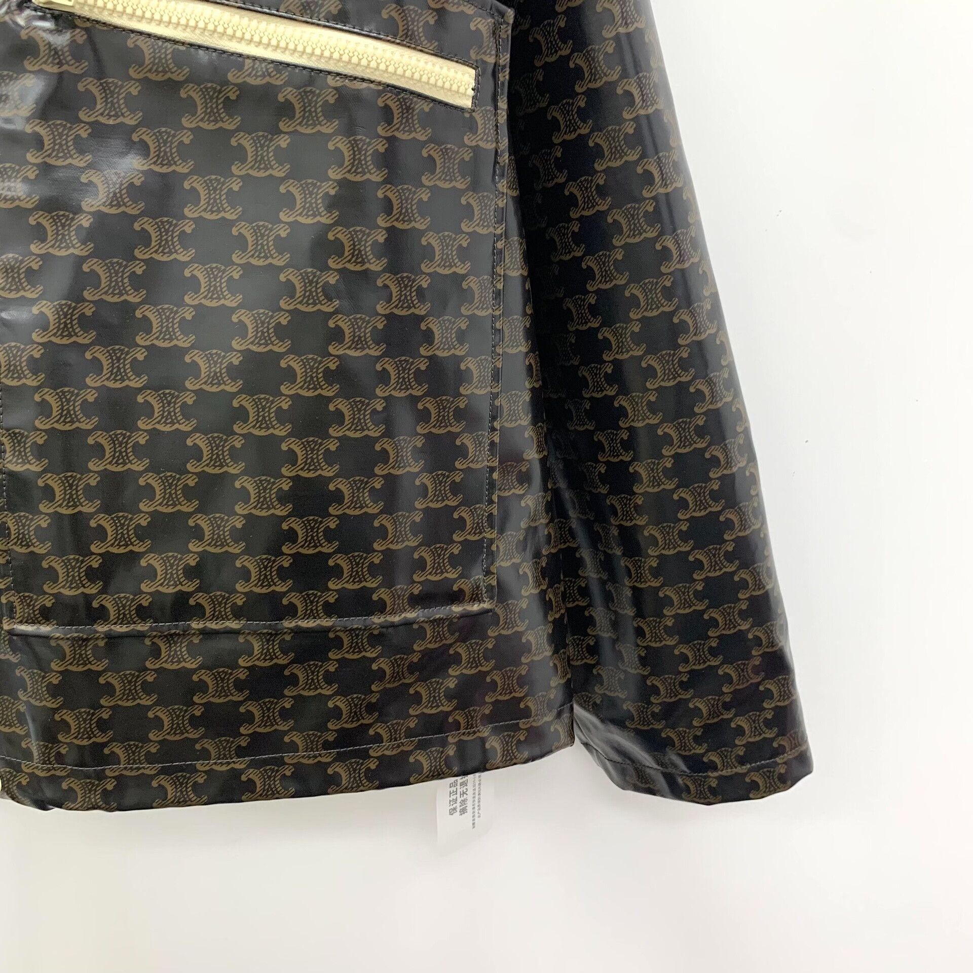 Celine Celine Triomphe Monogram Hooded Jacket 38 Size S / US 4 / IT 40 - 5 Thumbnail
