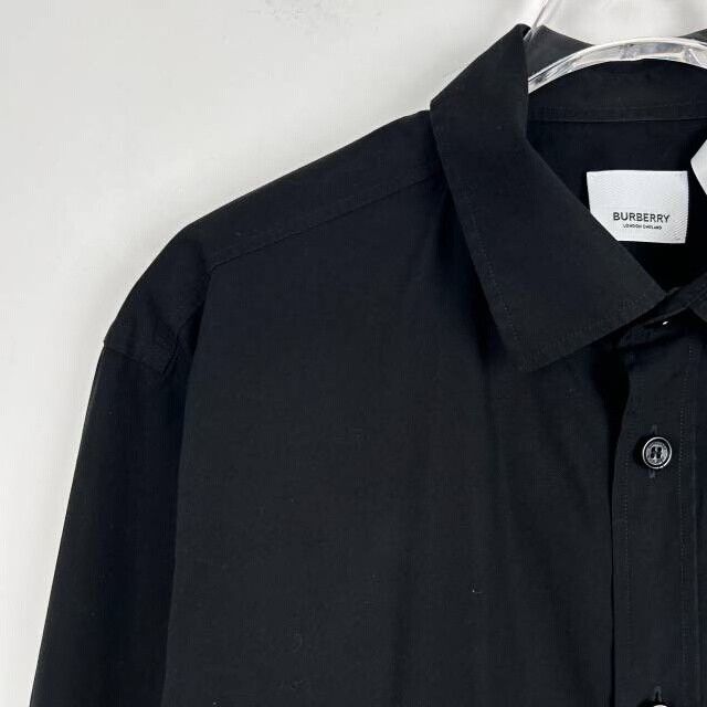 Burberry Burberry Black Patch Logo Button Up Shirt M Size US M / EU 48-50 / 2 - 4 Thumbnail