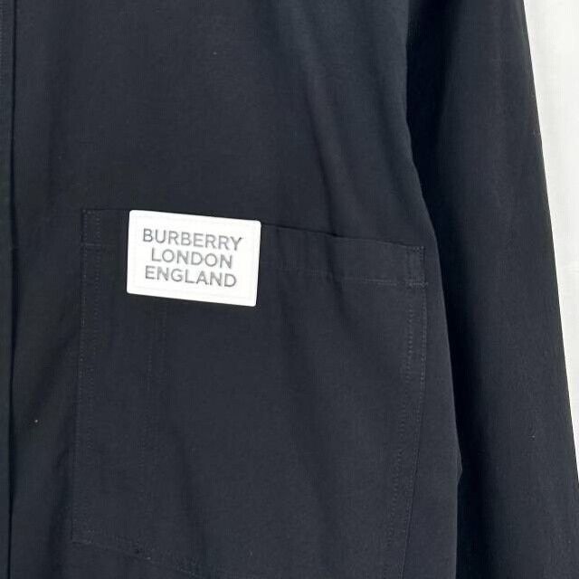 Burberry Burberry Black Patch Logo Button Up Shirt M Size US M / EU 48-50 / 2 - 5 Thumbnail