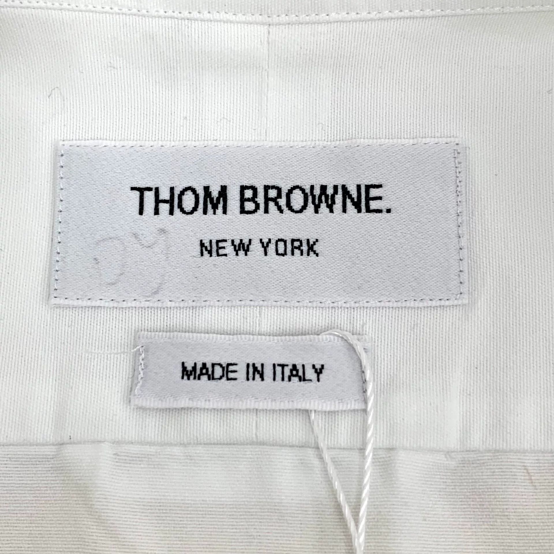 Thom Browne Thom Browne Four-Bar Button Up Shirt US XS Size US XS / EU 42 / 0 - 7 Thumbnail