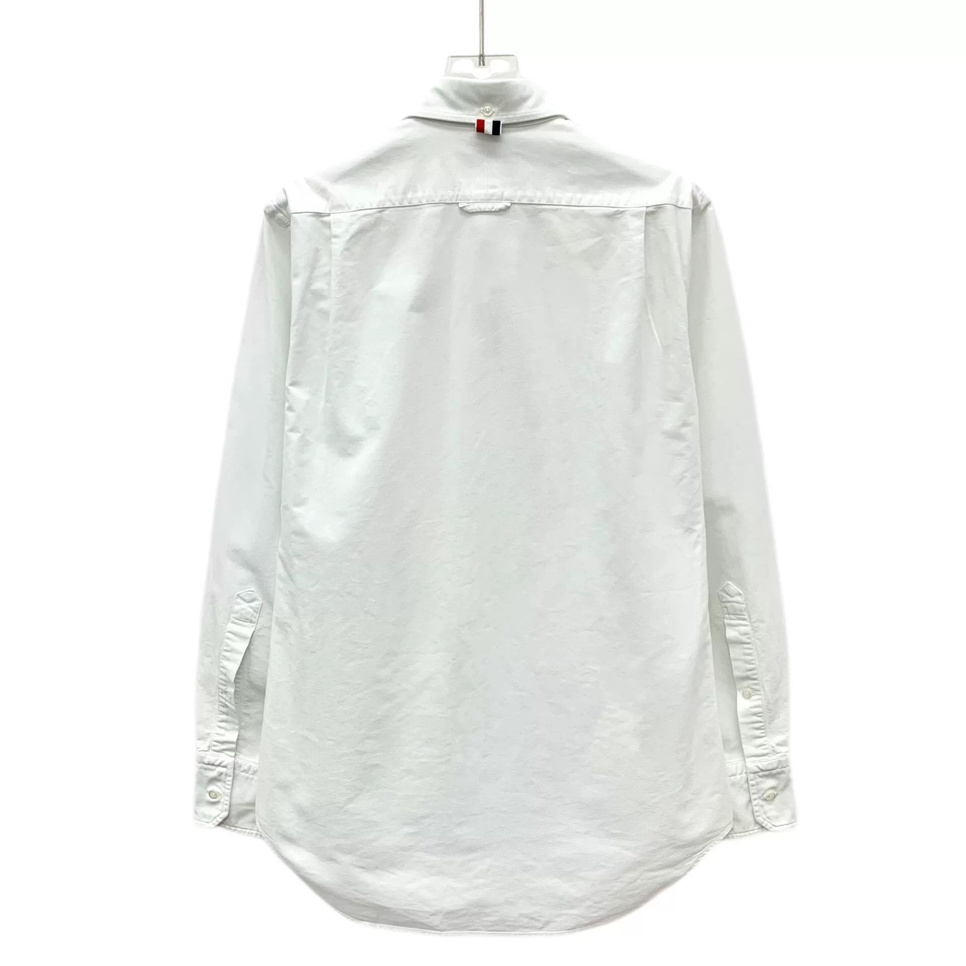Thom Browne Thom Browne White Cotton Button Up Shirt Size 1 Size US S / EU 44-46 / 1 - 3 Thumbnail