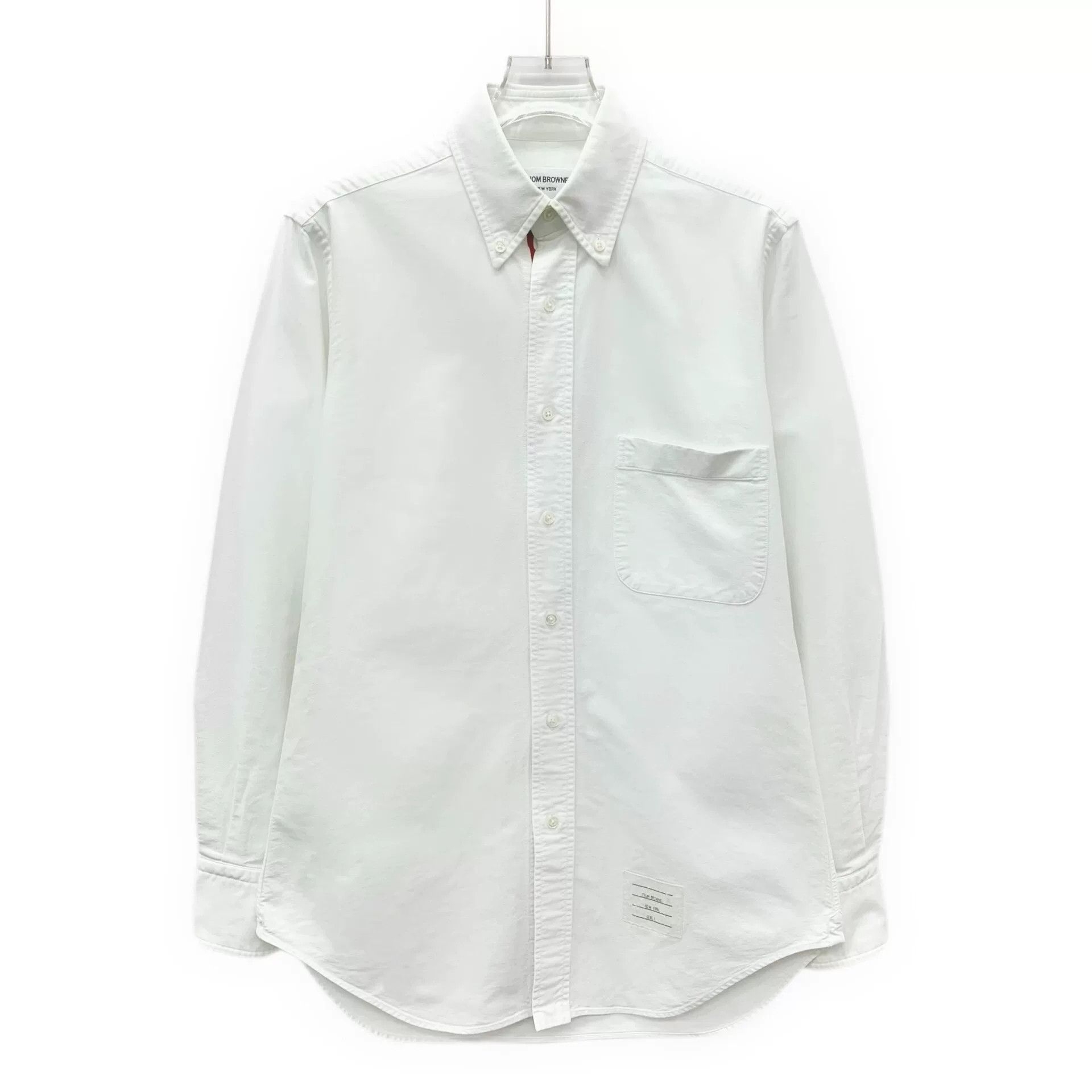 Thom Browne Thom Browne White Cotton Button Up Shirt Size 1 Size US S / EU 44-46 / 1 - 2 Thumbnail
