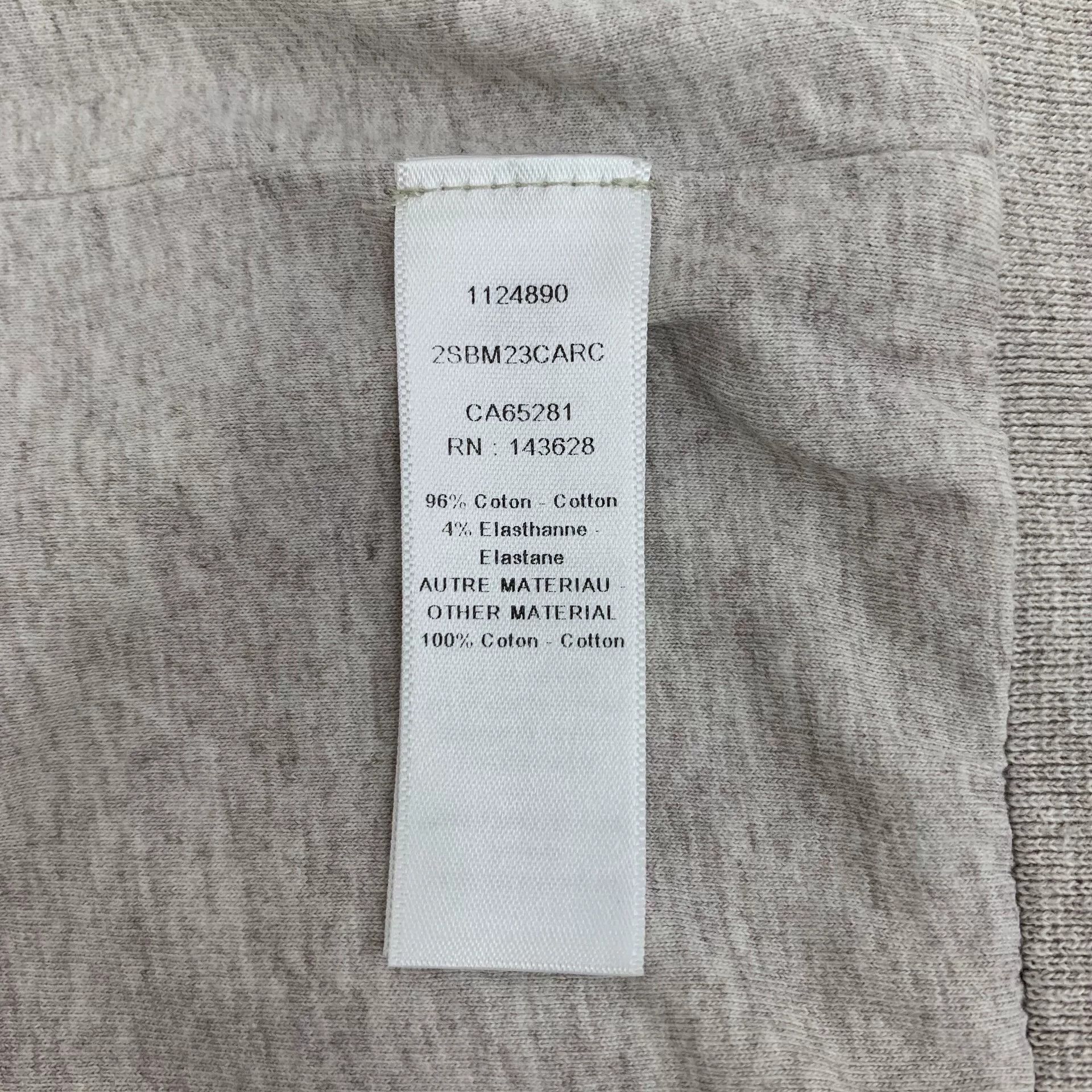 Dior Dior Logo Patch Zip-Up Hoodie Gray XXS Size US XXS / EU 40 - 7 Thumbnail