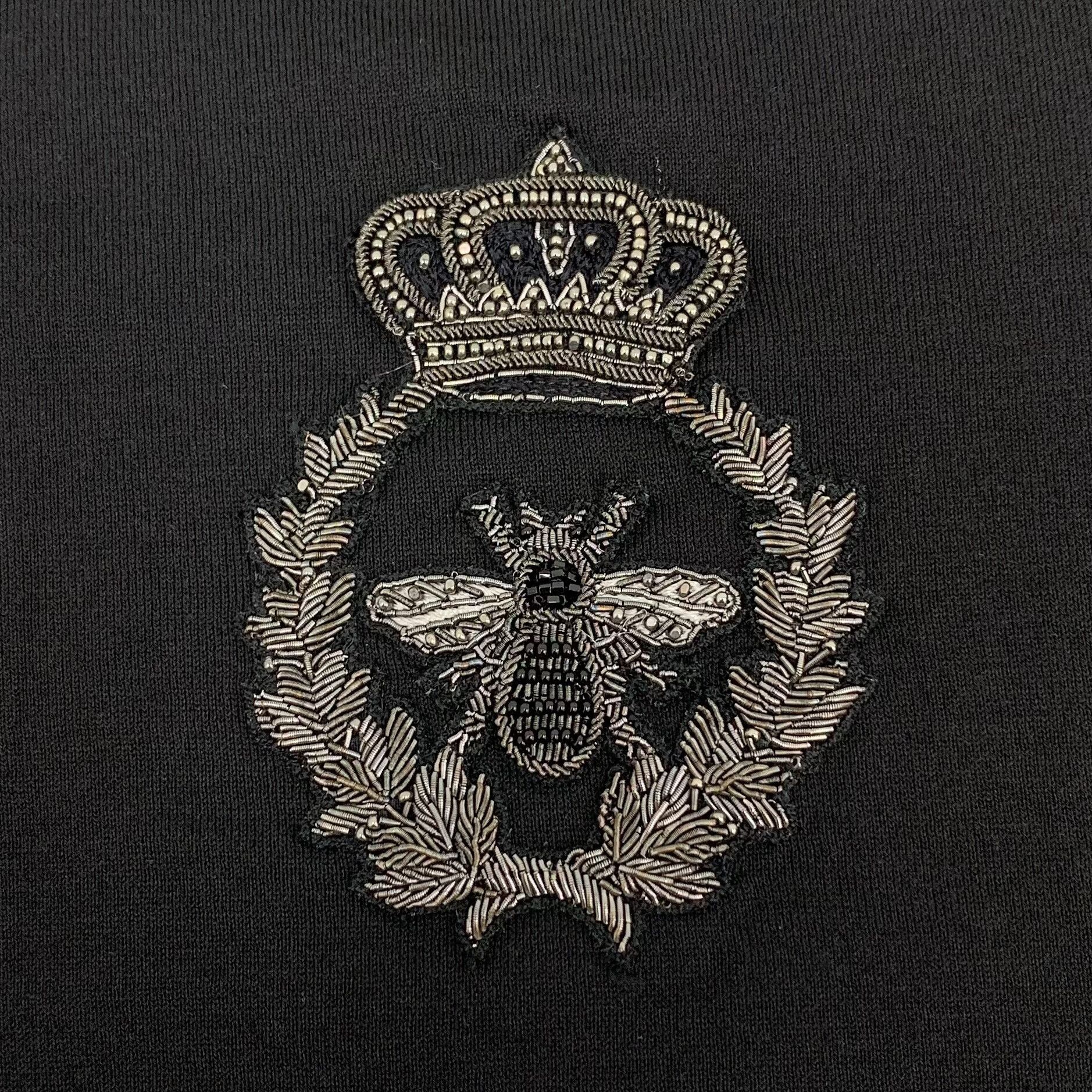 Dolce & Gabbana Dolce & Gabbana Crown Bee Long Sleeve T-Shirt 50 Size US M / EU 48-50 / 2 - 6 Thumbnail