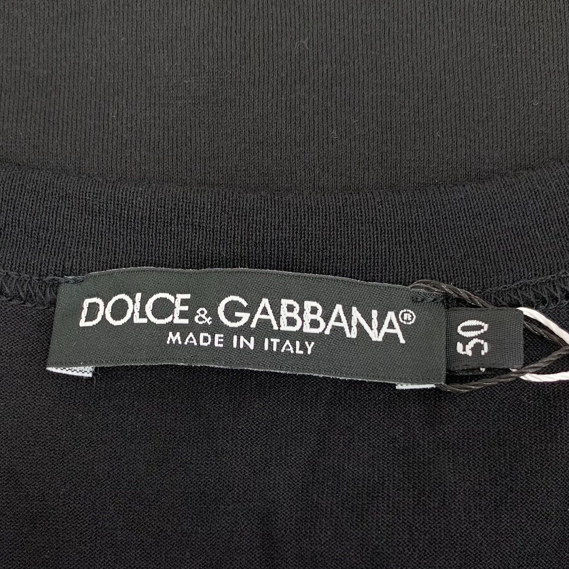 Dolce & Gabbana Dolce & Gabbana Crown Bee Long Sleeve T-Shirt 50 Size US M / EU 48-50 / 2 - 7 Thumbnail